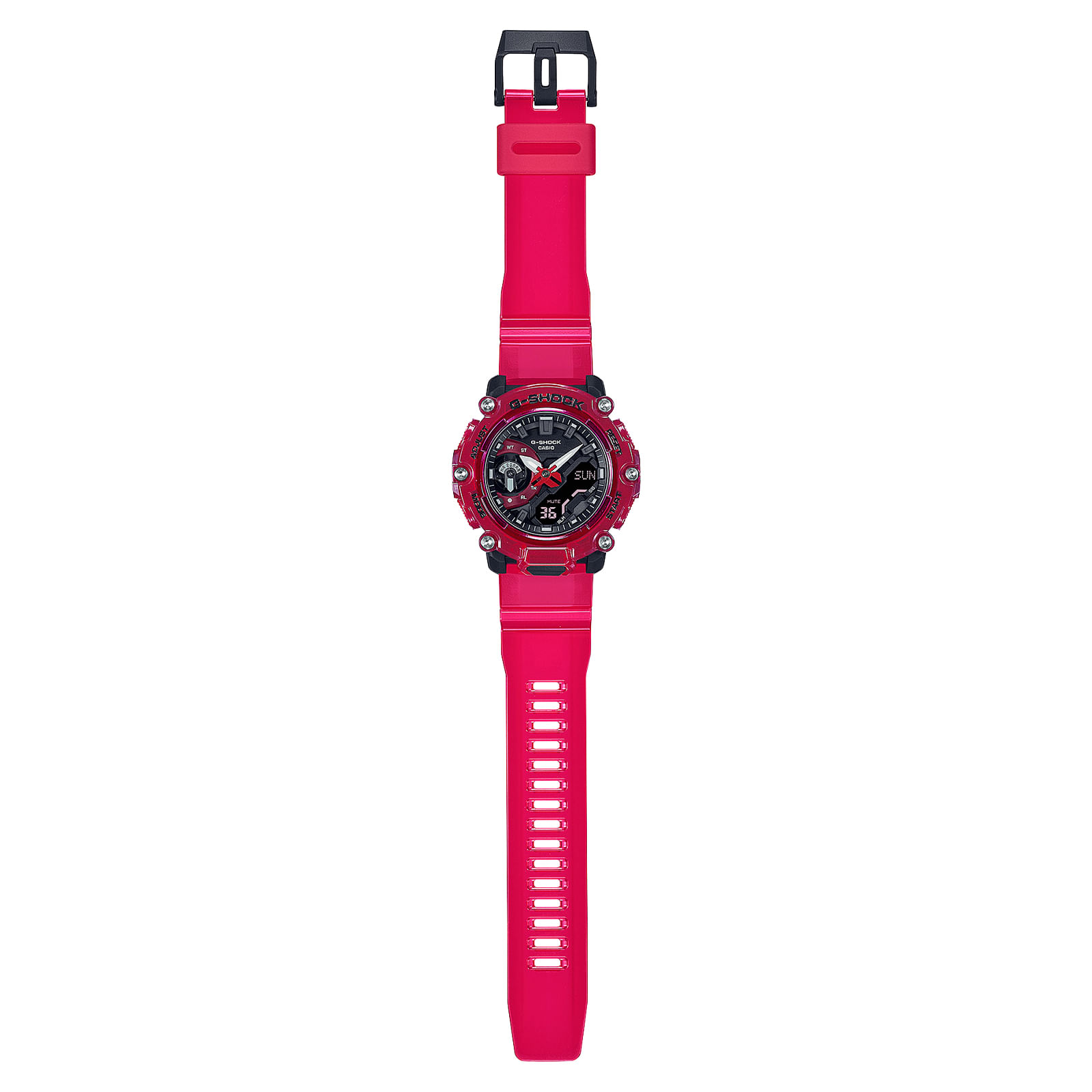 Reloj G-SHOCK GA-2200SKL-4A Resina Hombre Rojo