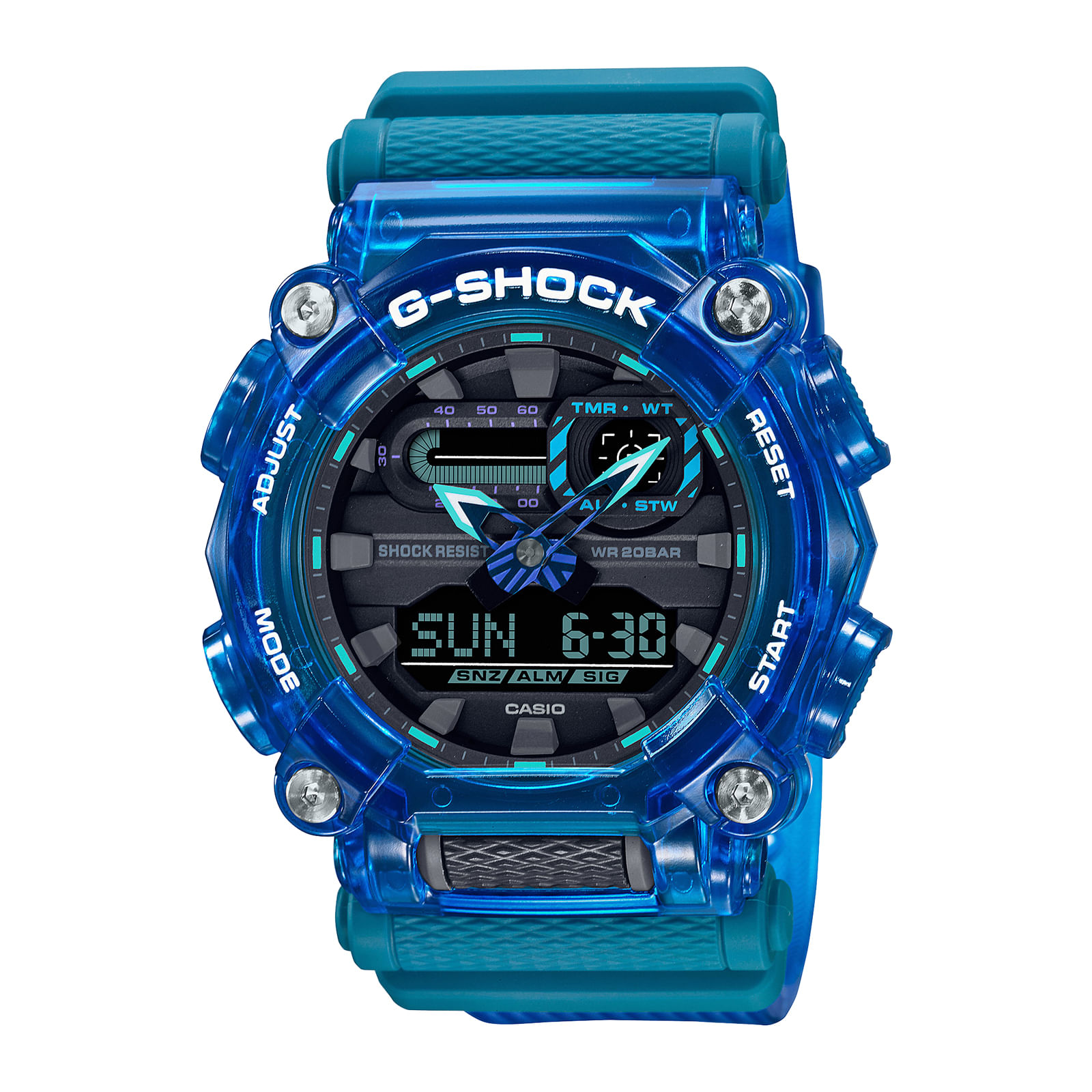 Reloj G-SHOCK GA-900SKL-2A Resina Hombre Azul