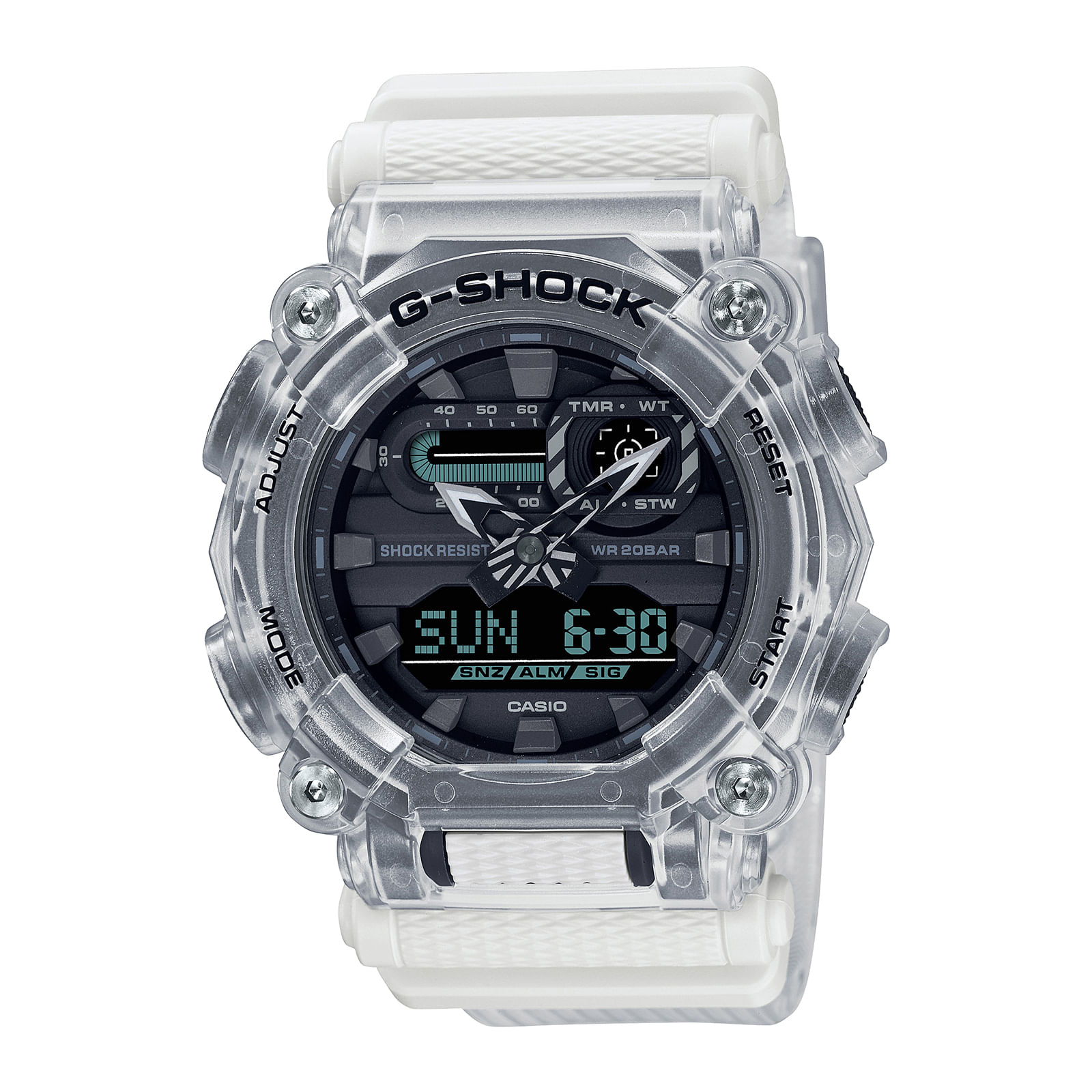 Reloj G-SHOCK GA-900SKL-7A Resina Hombre Transparente