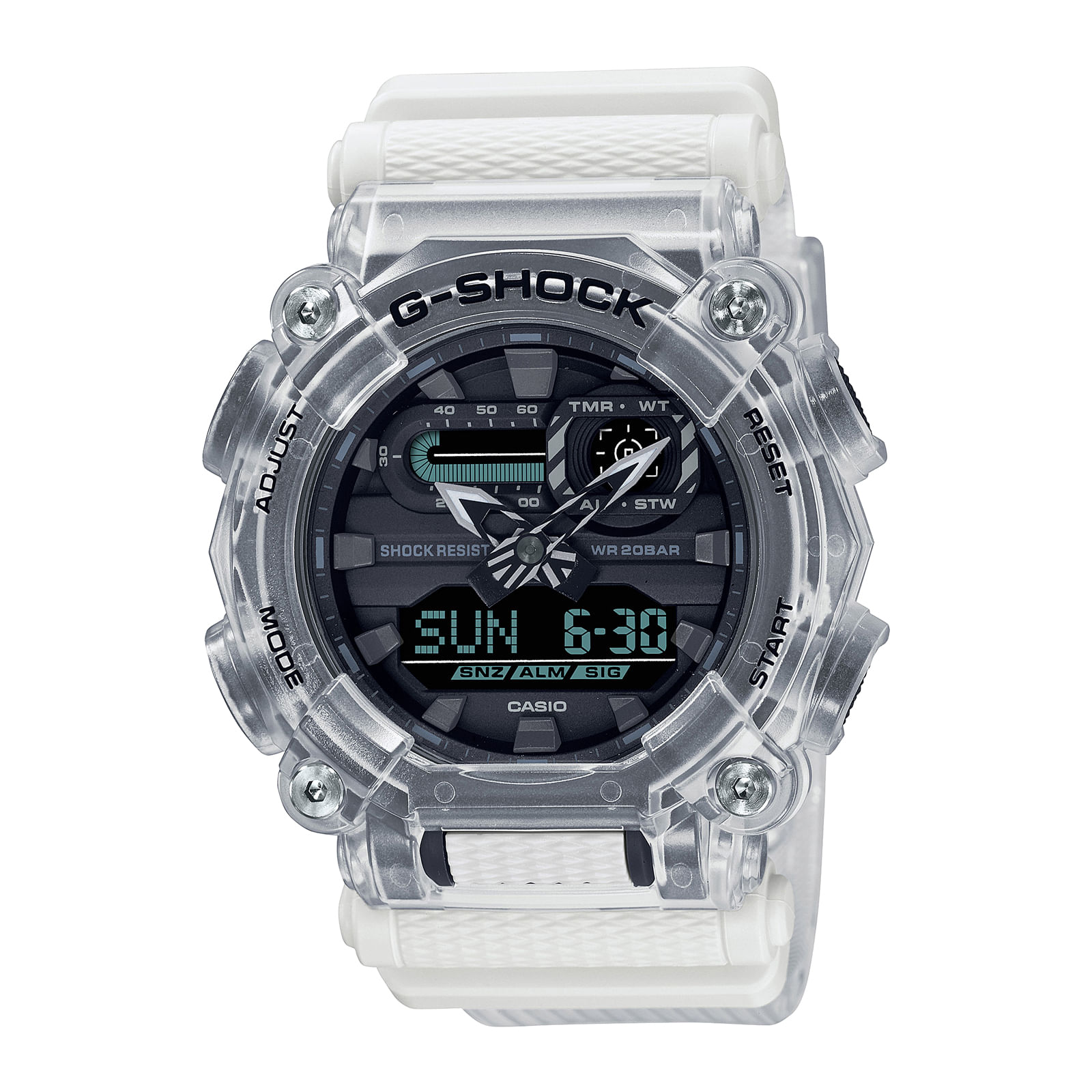 Reloj G-SHOCK GA-900SKL-7A Resina Hombre Transparente - Btime