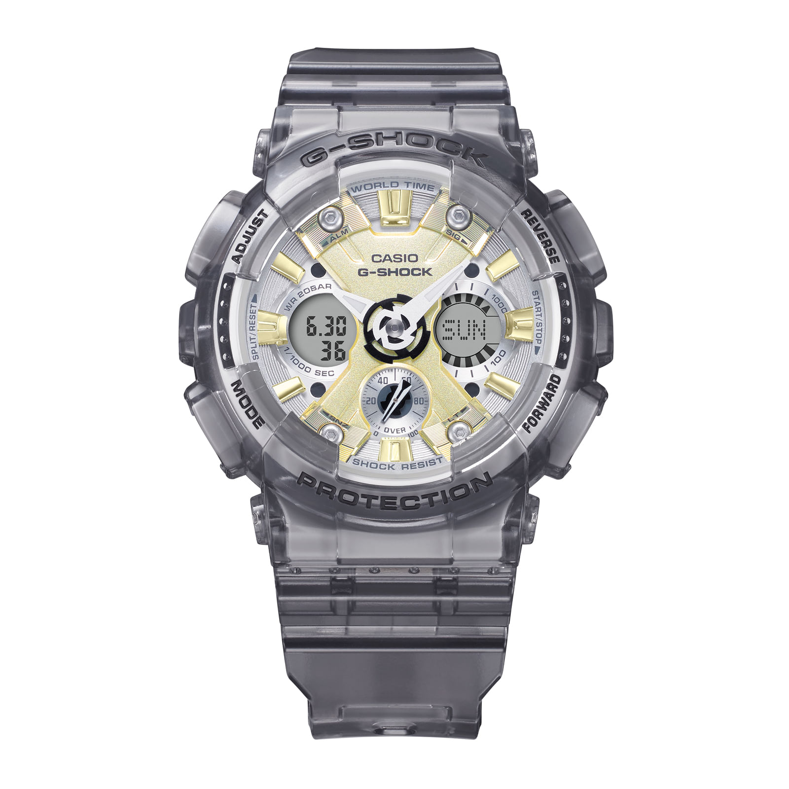 Reloj G-SHOCK GMA-S120GS-8A Resina Mujer Gris