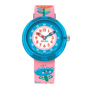 Reloj FLIK FLAK ONCE AND FLORAL ZFBNP091C Niños Azul