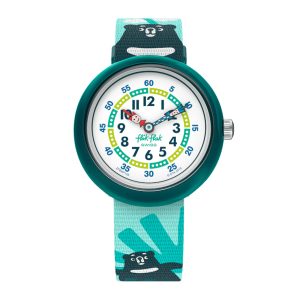 Reloj FLIK FLAK BEARY CUTE ZFBNP138C Niños Verde