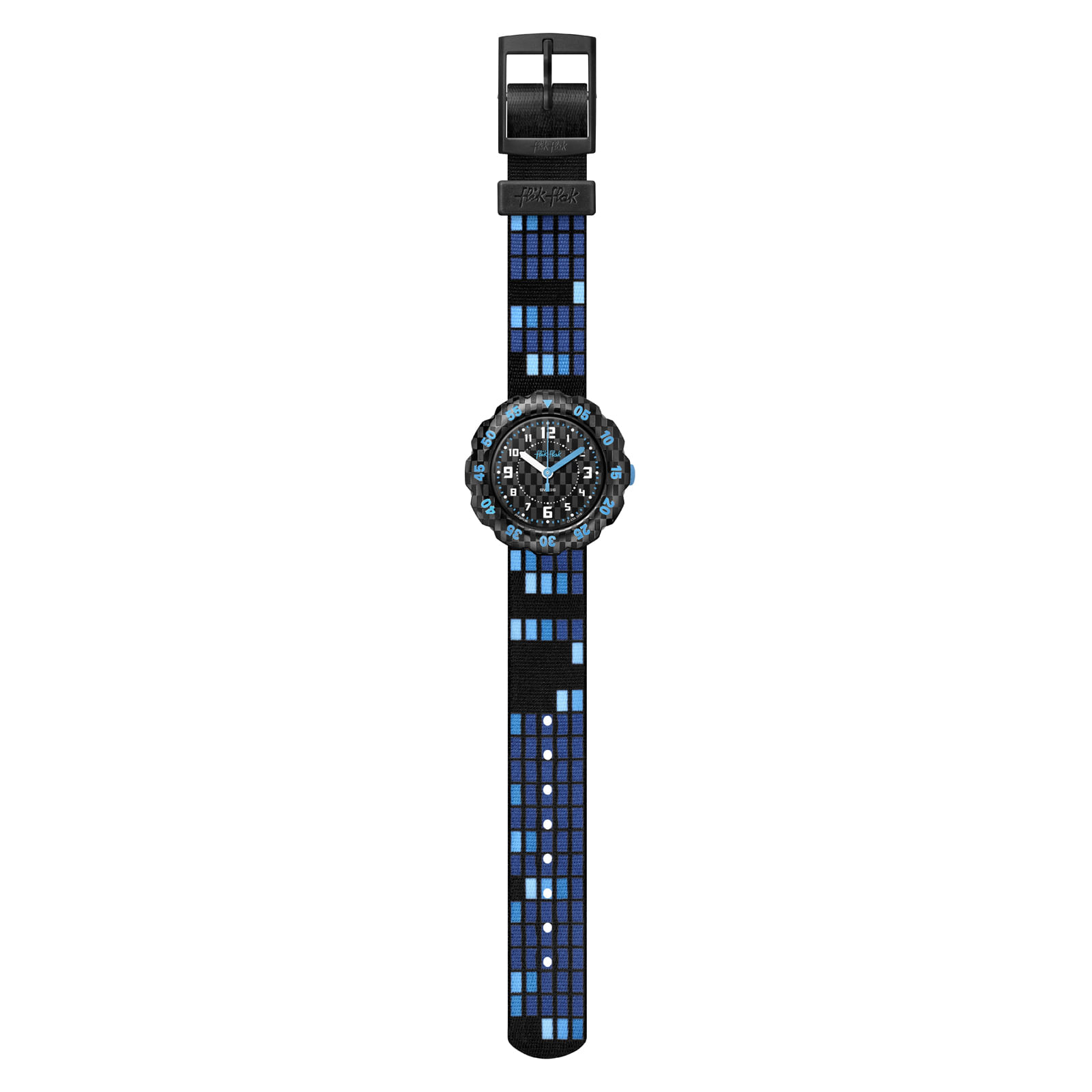 Reloj FLIK FLAK SQUARE 2.0 ZFPSP036 Niños Negro