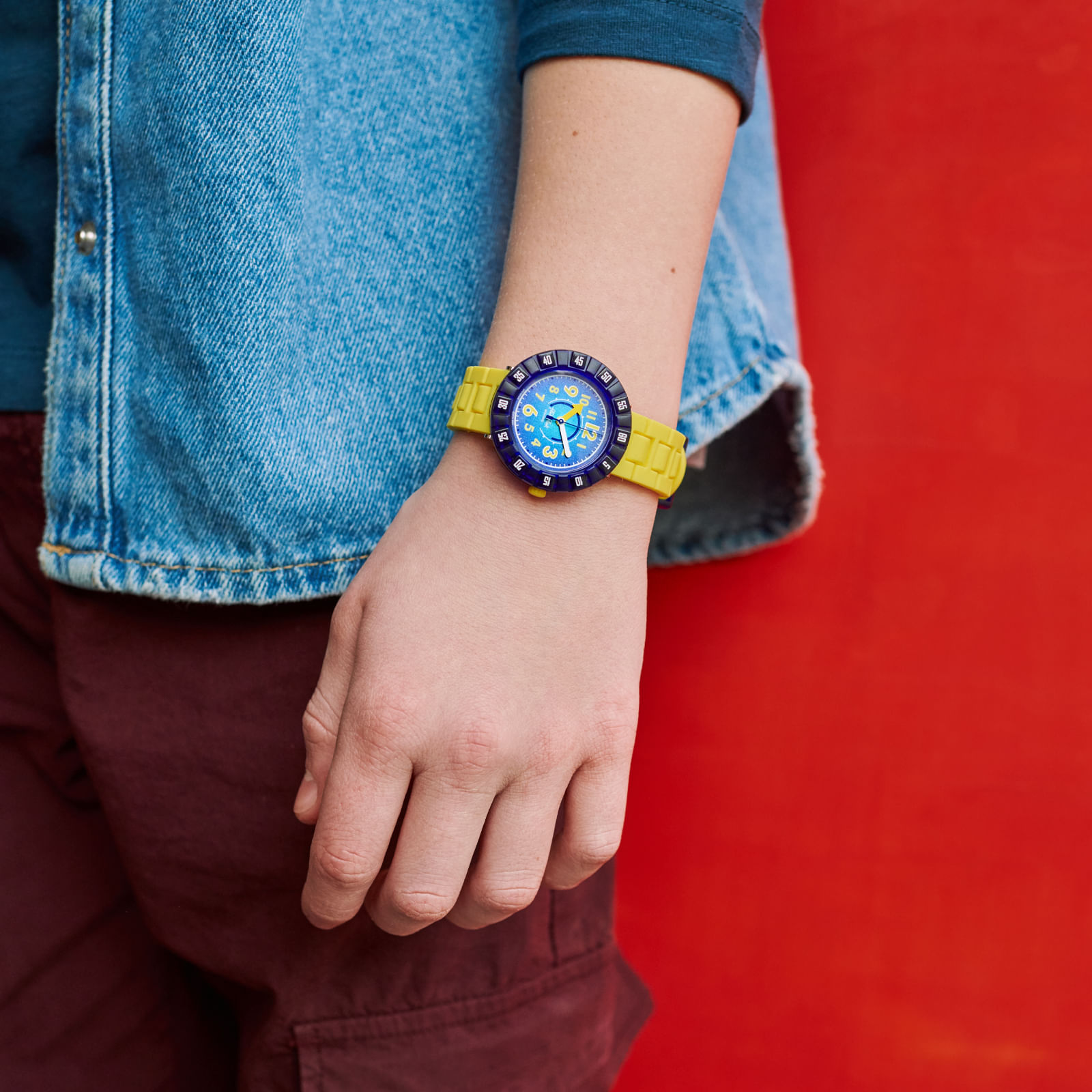 Reloj FLIK FLAK SPRINGICIOUS ZFCSP114 Niños Azul