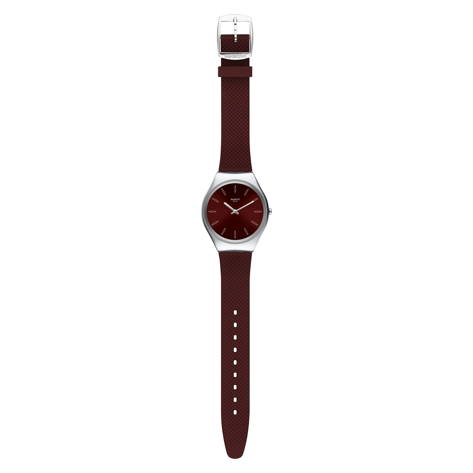 Reloj SWATCH SKINBURGUNDY SYXS120 Gris