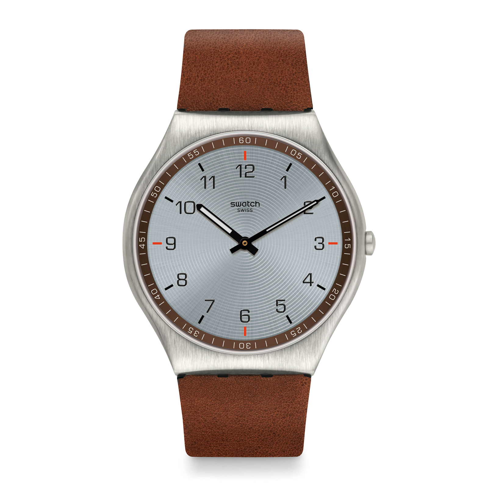 Reloj SWATCH SKIN SUIT BROWN SS07S108 Gris