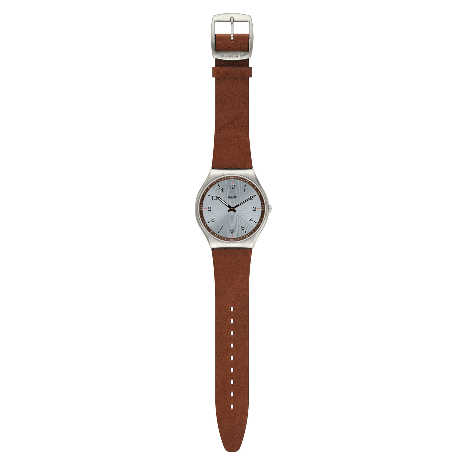 Reloj SWATCH SKIN SUIT BROWN SS07S108 Gris