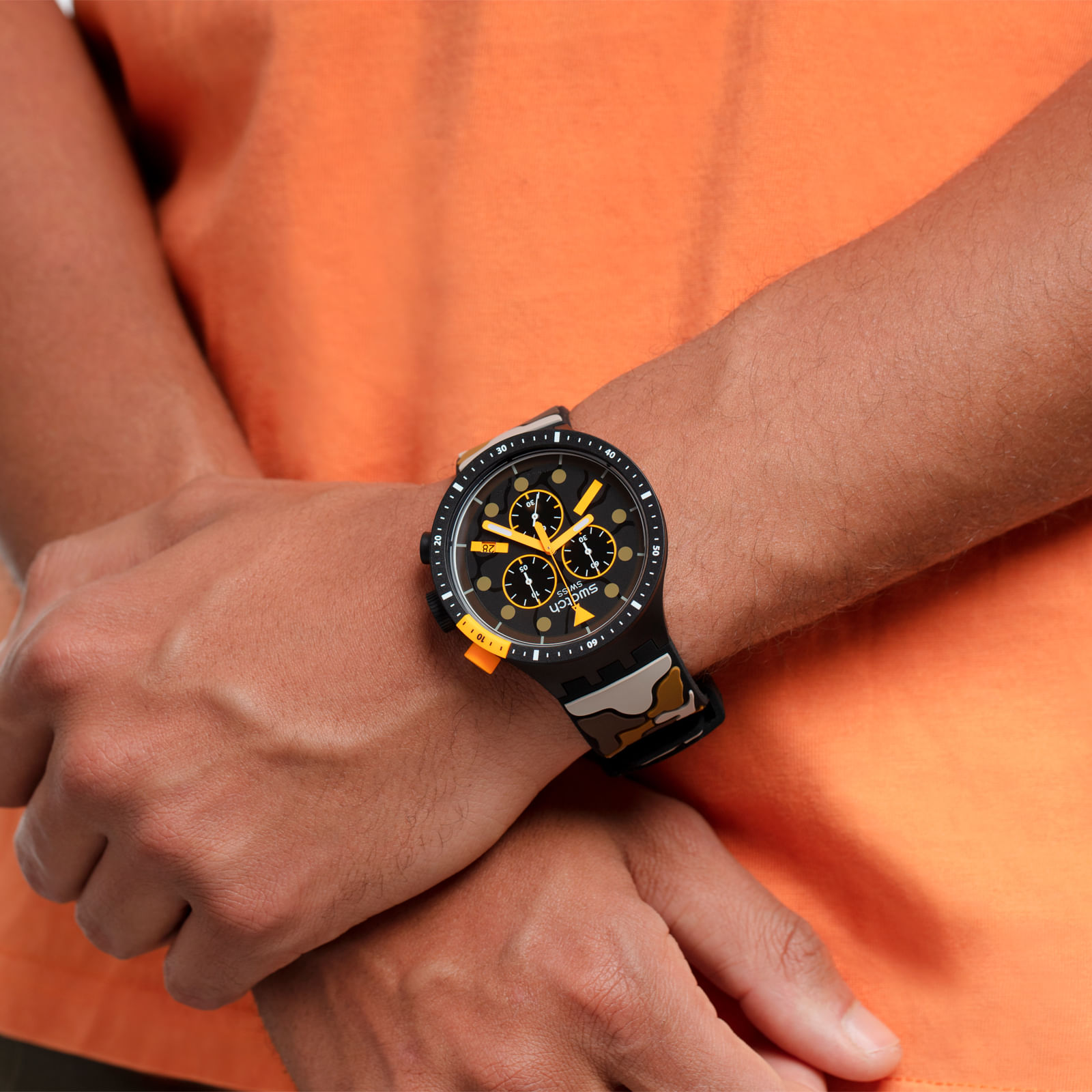 Reloj SWATCH ESCAPEDESERT SB02B410 Negro