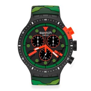 Reloj SWATCH ESCAPEJUNGLE SB02B409 Negro