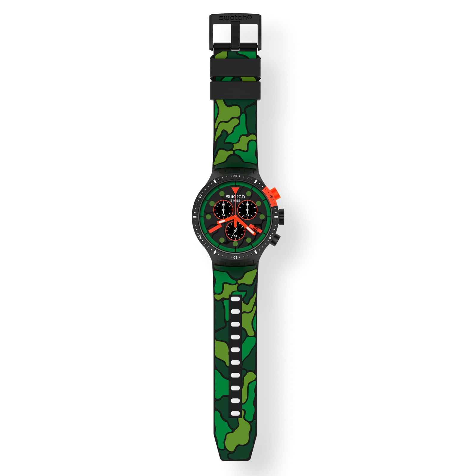 Reloj SWATCH ESCAPEJUNGLE SB02B409 Negro