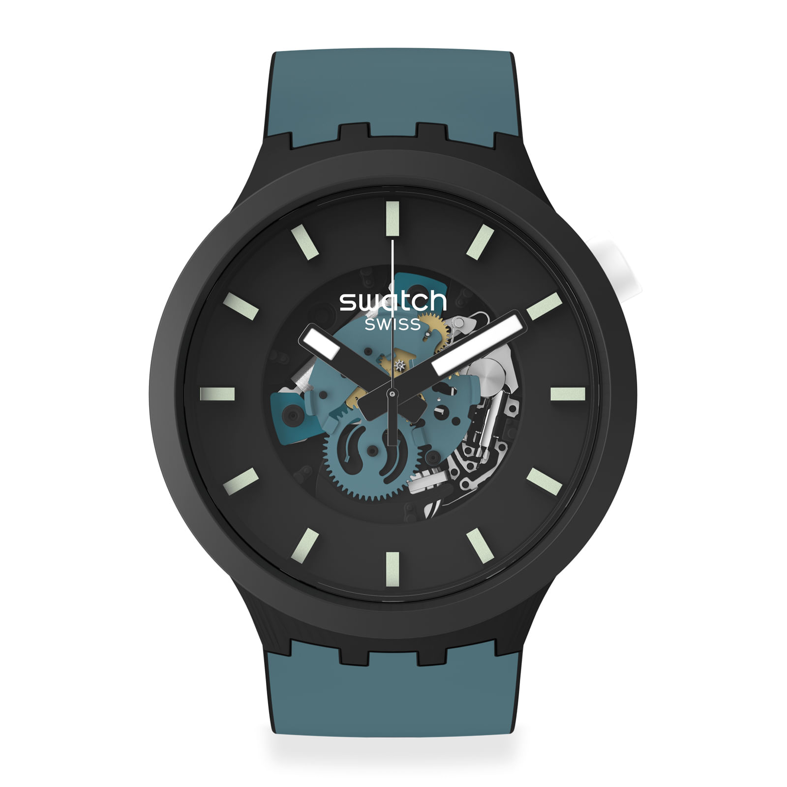 Reloj SWATCH NIGHT TRIP SB03B107 Negro