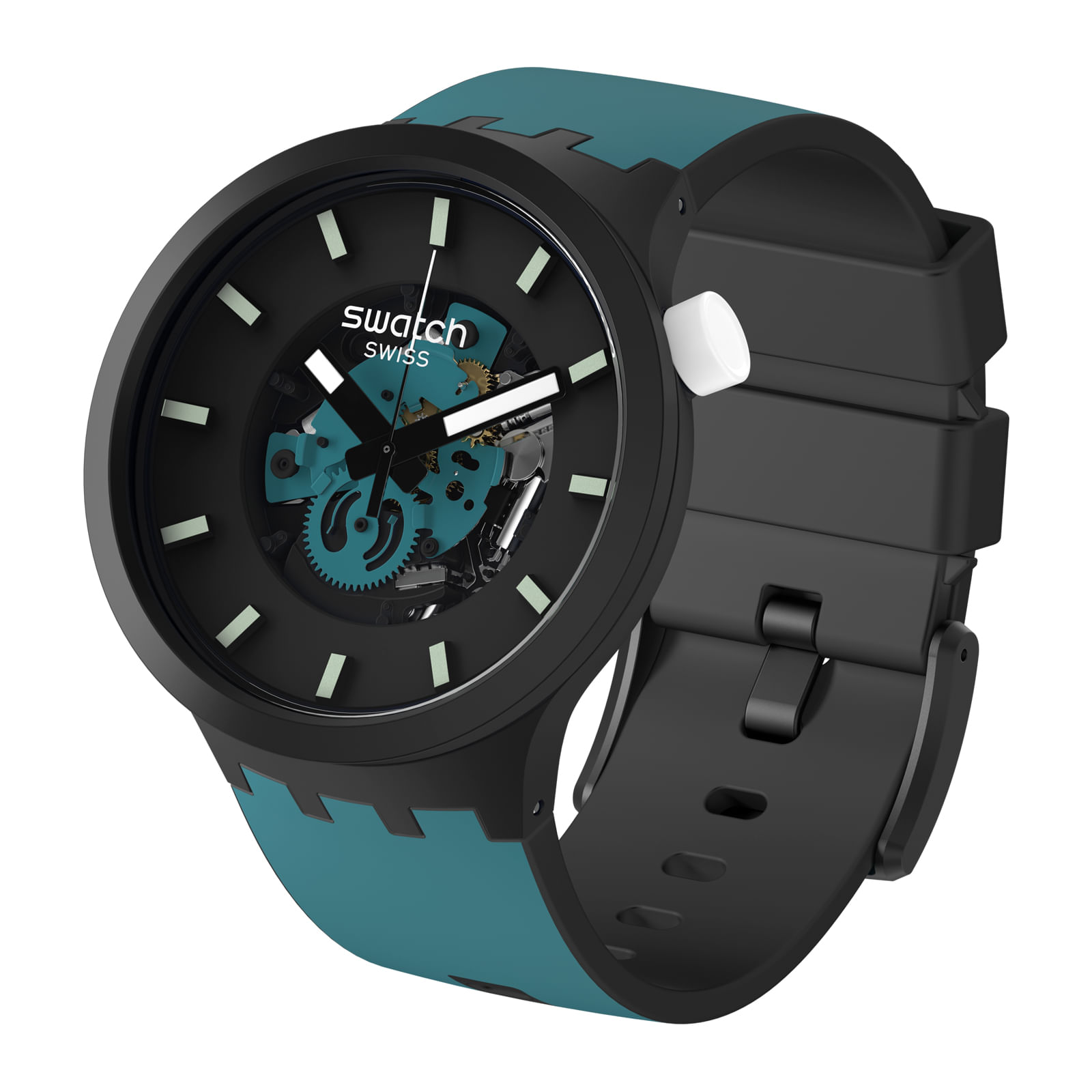 Reloj SWATCH NIGHT TRIP SB03B107 Negro