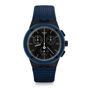 Reloj SWATCH X-DISTRICT BLUE SUSB418 Negro
