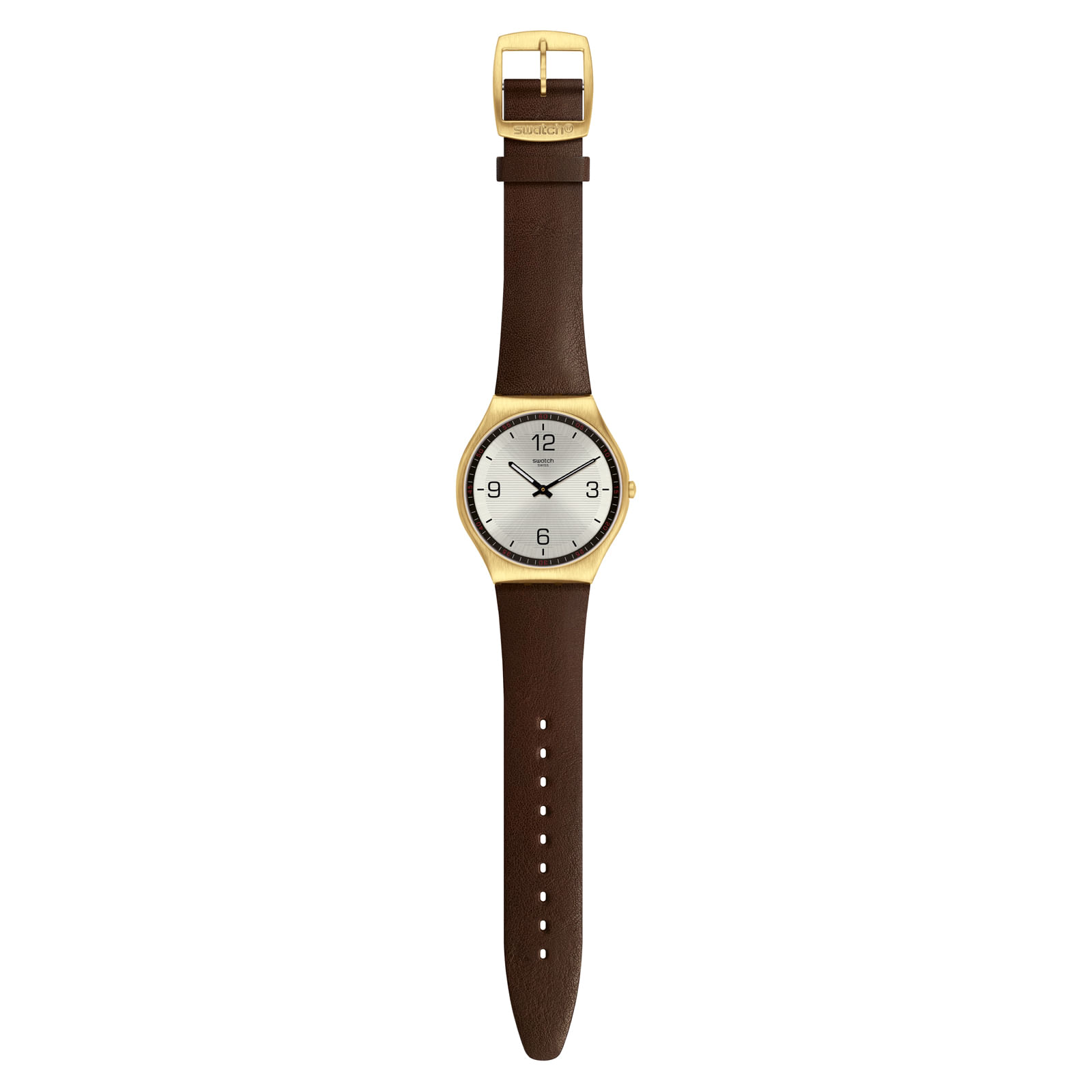 Reloj SWATCH SKIN SUIT COFFEE SS07G100 Amarillo