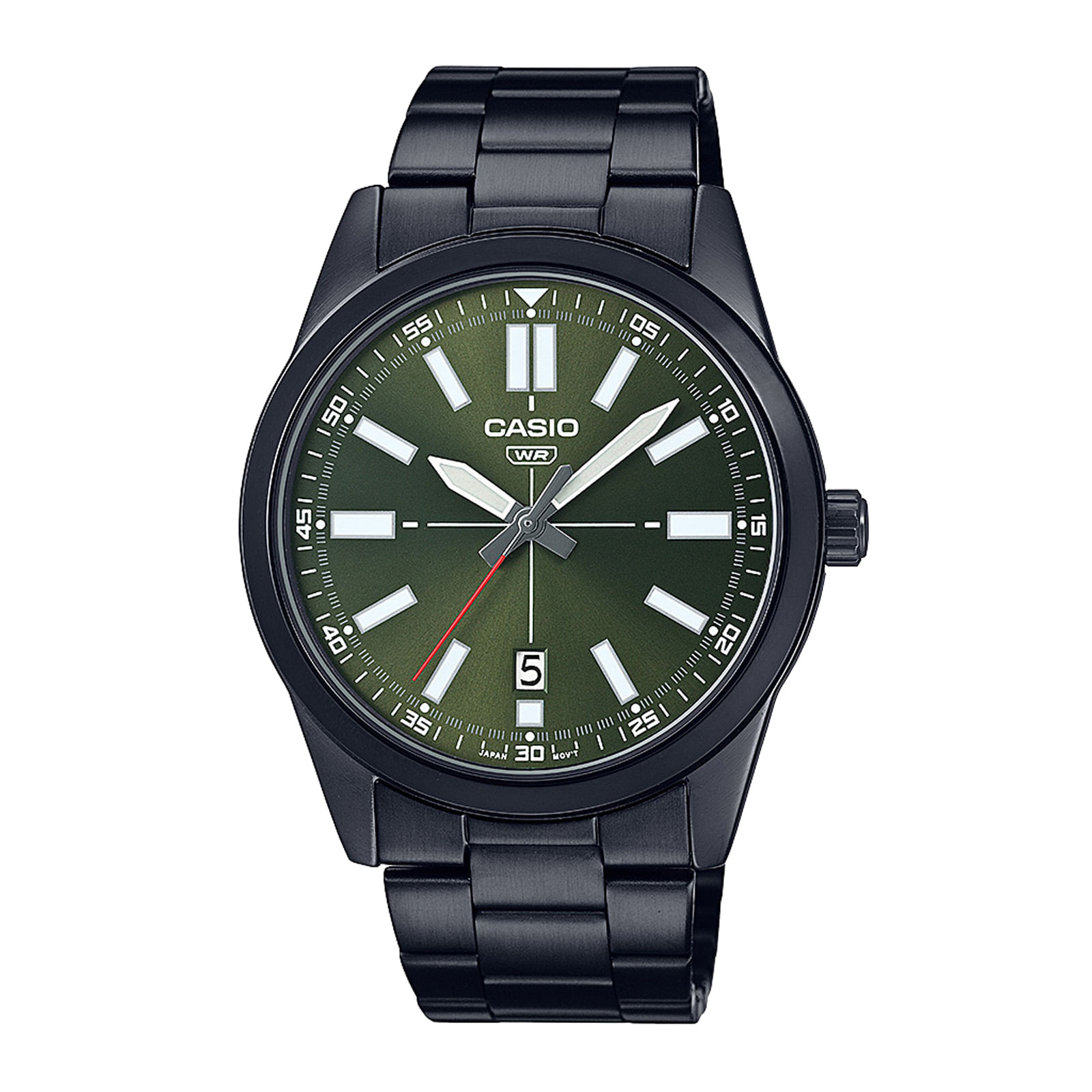 Reloj CASIO MTP-VD02B-3E Acero Hombre Negro