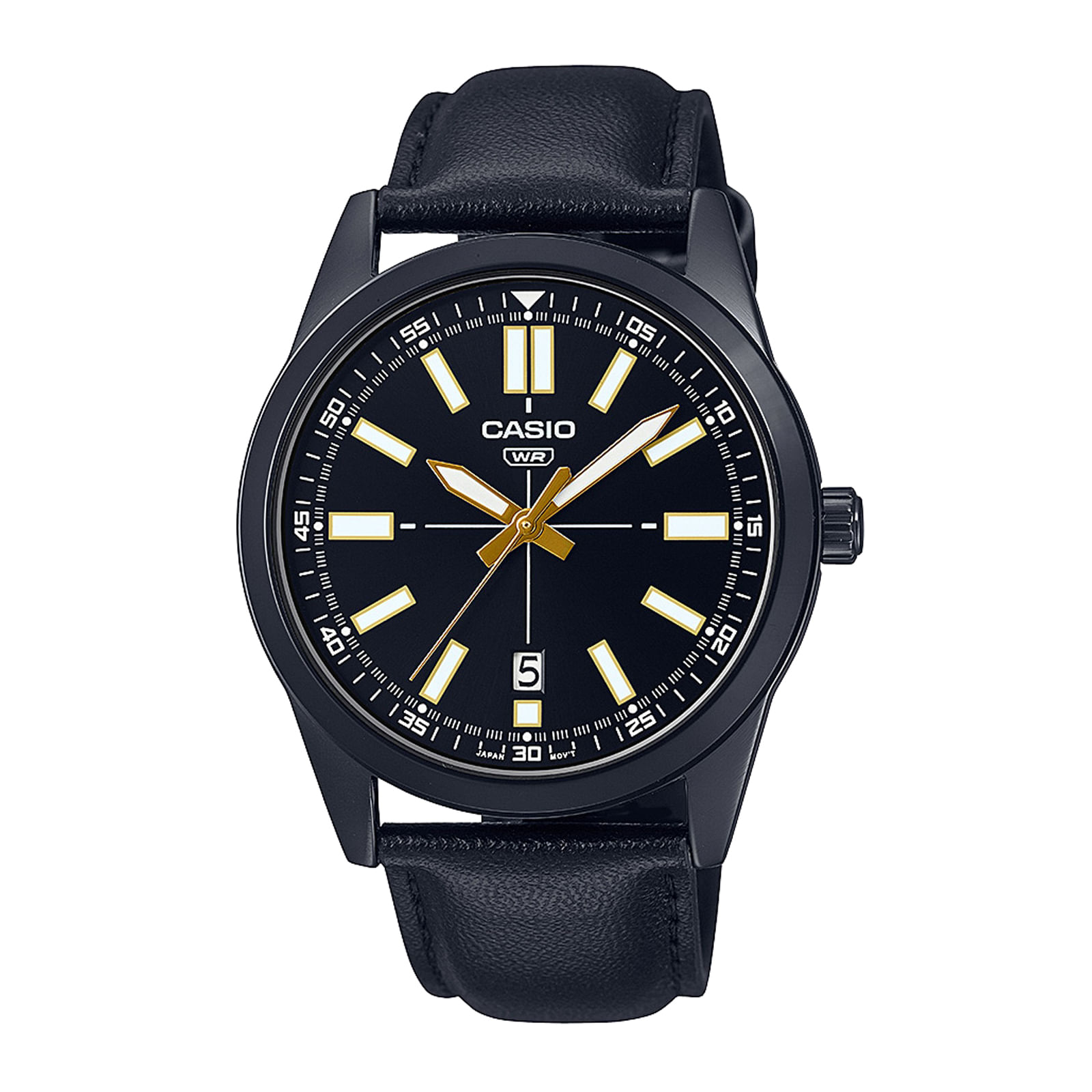 Reloj CASIO MTP-VD02BL-1E Acero Hombre Negro