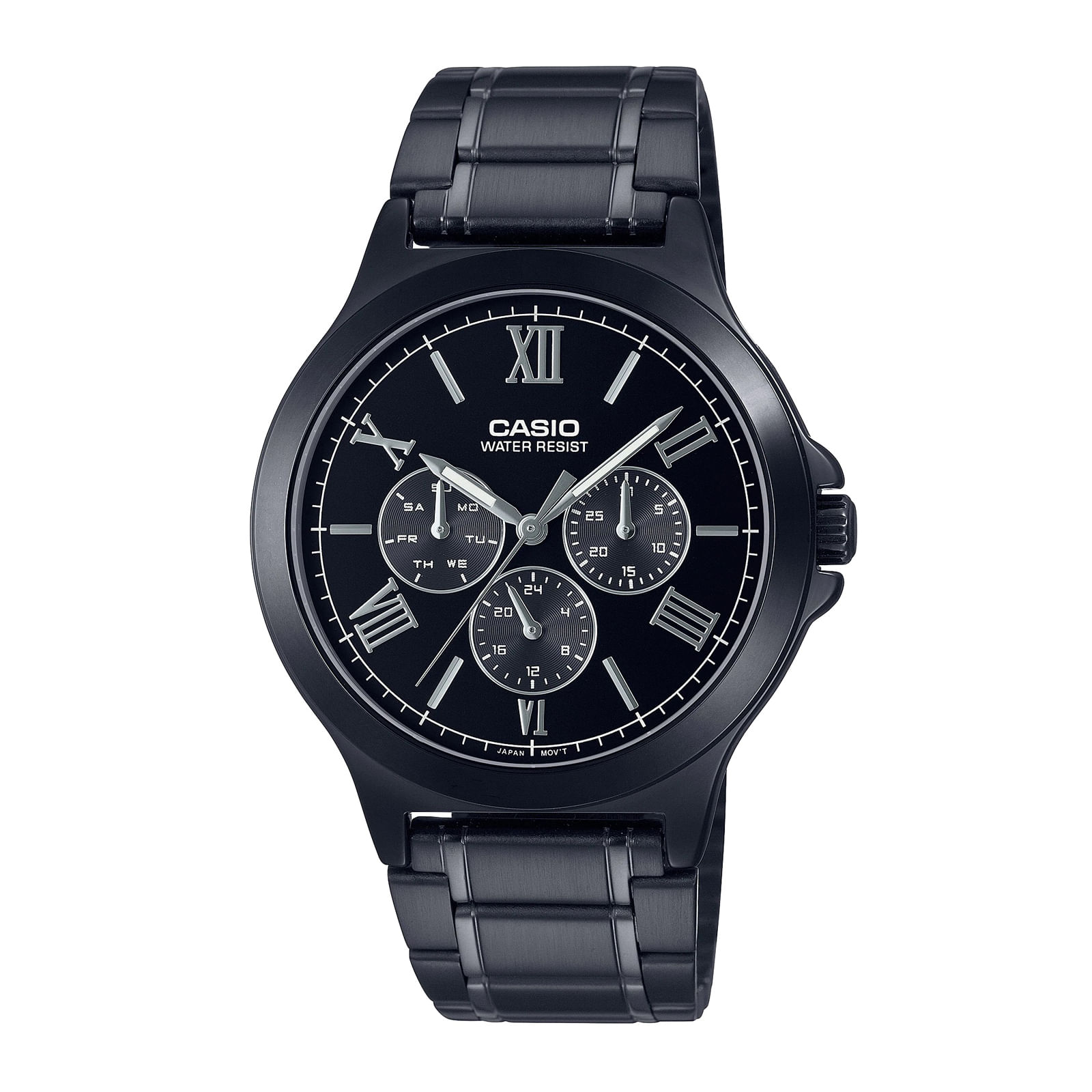 Reloj CASIO MTP-V300B-1A Acero Hombre Negro