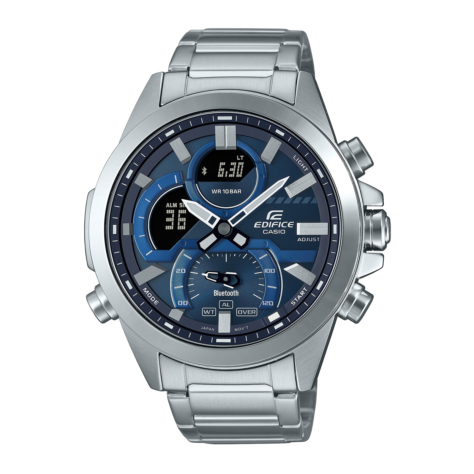 Reloj EDIFICE ECB-30D-2A Acero Hombre Plateado - Btime