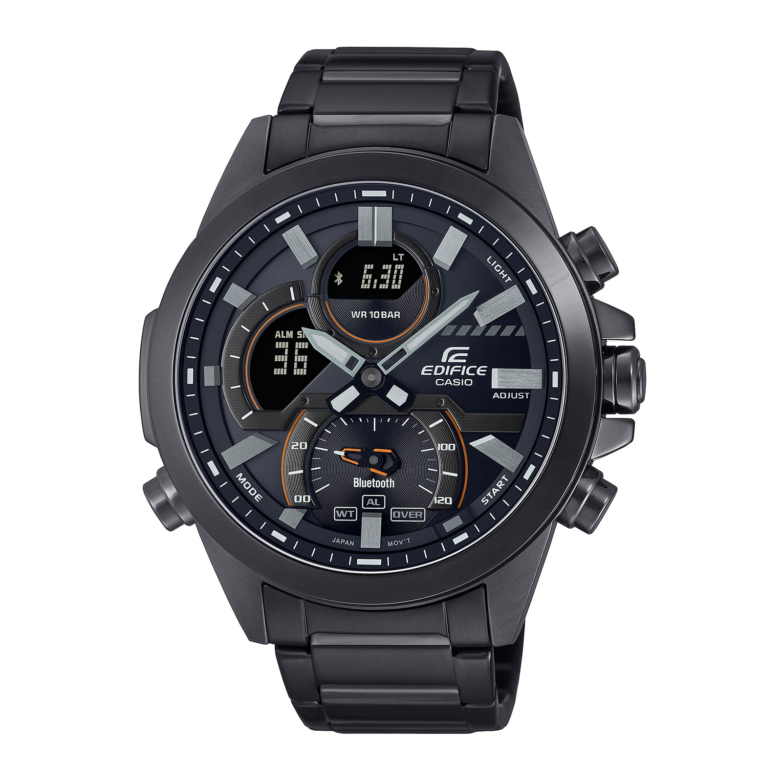 Reloj EDIFICE ECB-30DC-1A Acero Hombre Negro - Btime