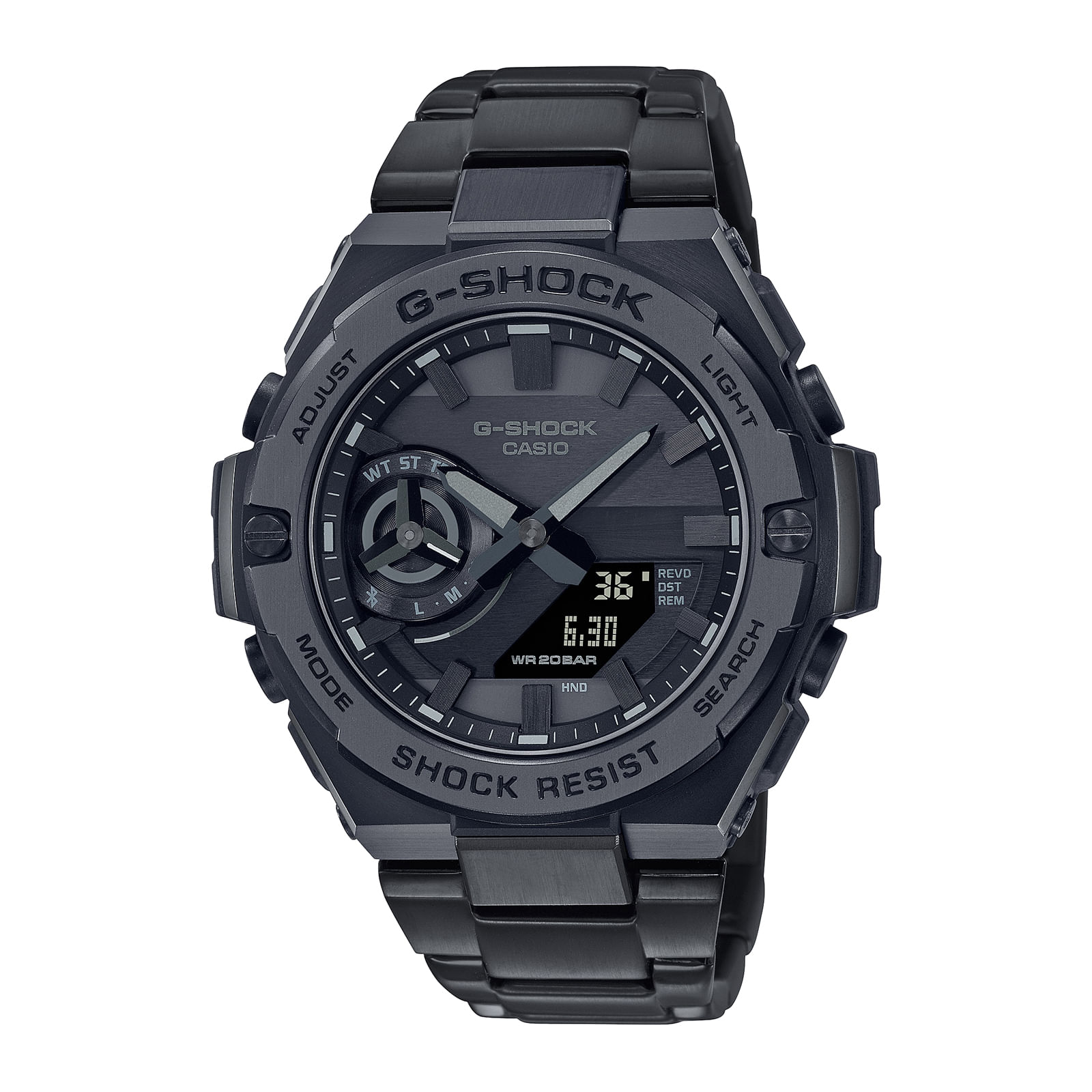 Reloj G-SHOCK GST-B500BD-1A Resina/Acero Hombre Negro