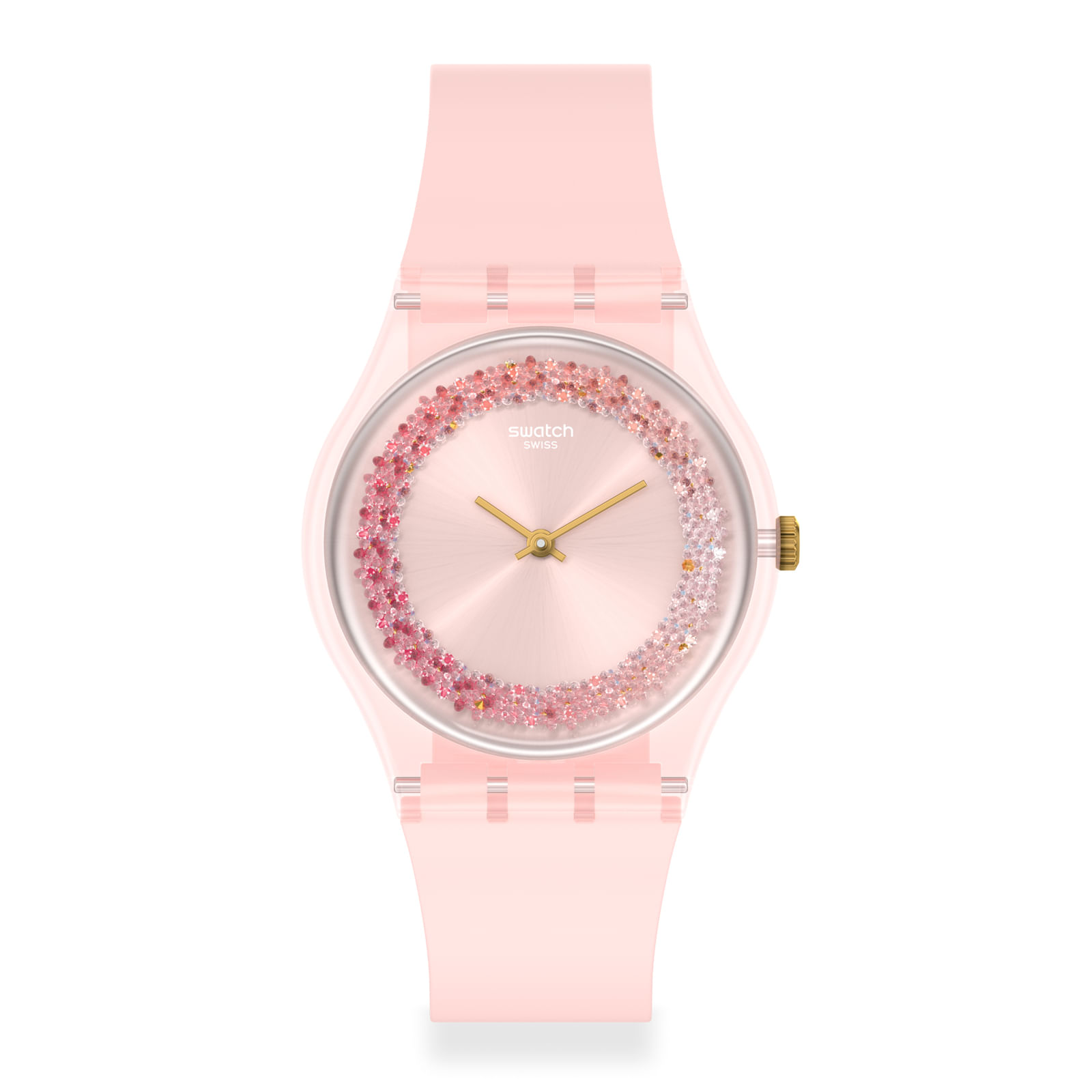Reloj swatch on sale rosado