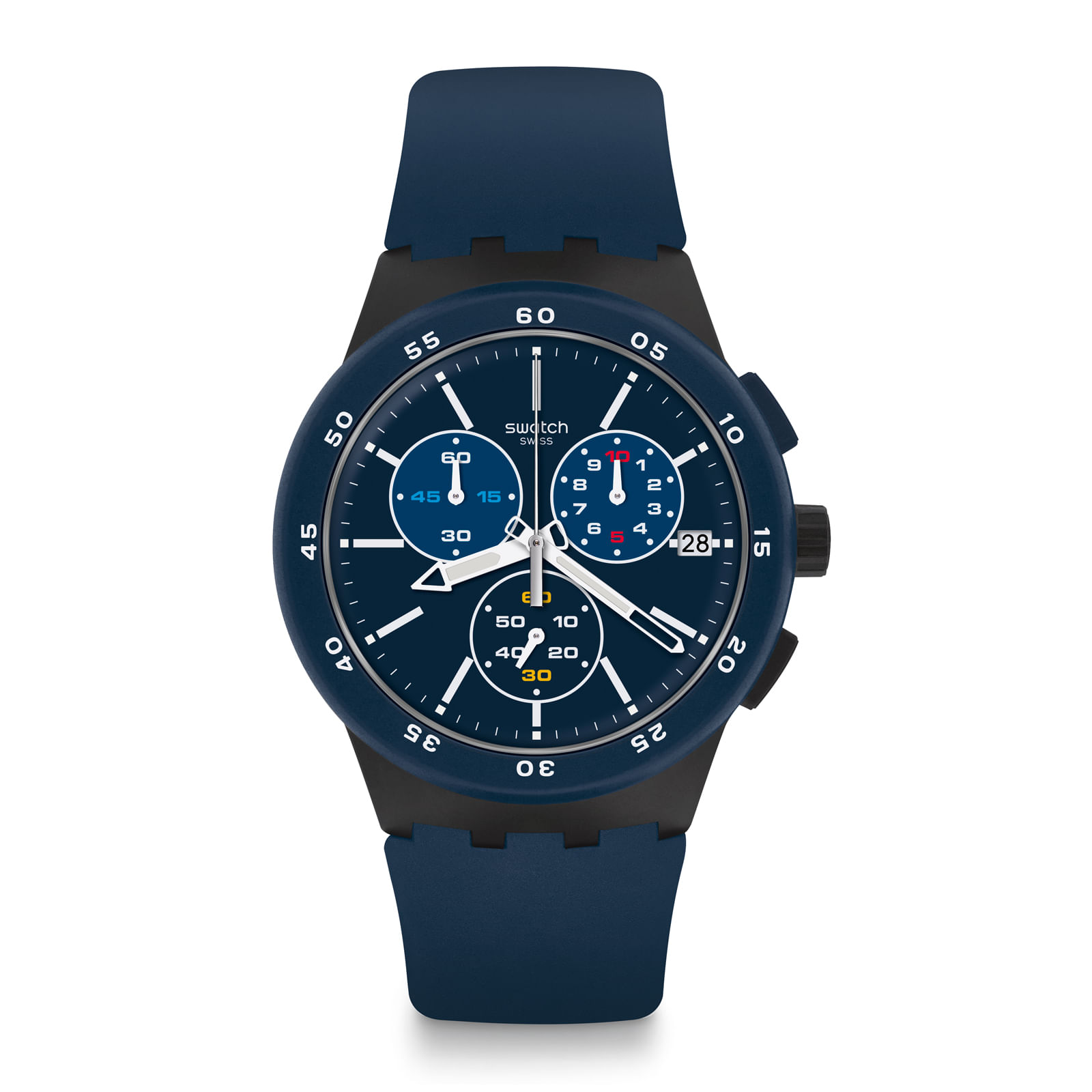 Reloj SWATCH BLUE STEWARD SUSB417 Negro