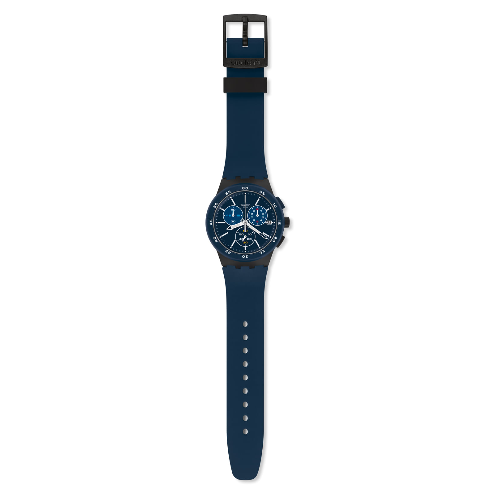 Reloj SWATCH BLUE STEWARD SUSB417 Negro