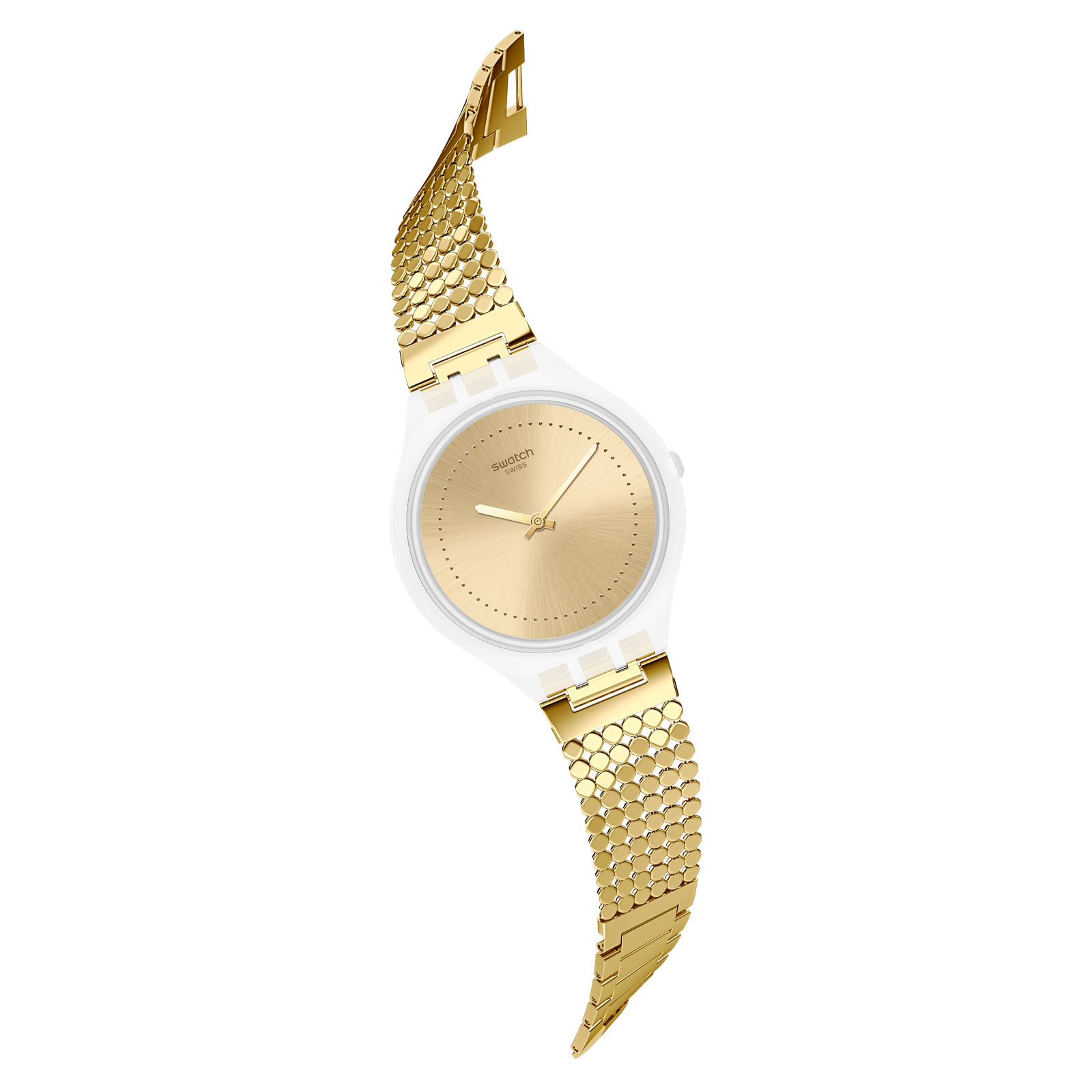 Reloj SWATCH SKINGLANCE S SVOW104GB Blanco