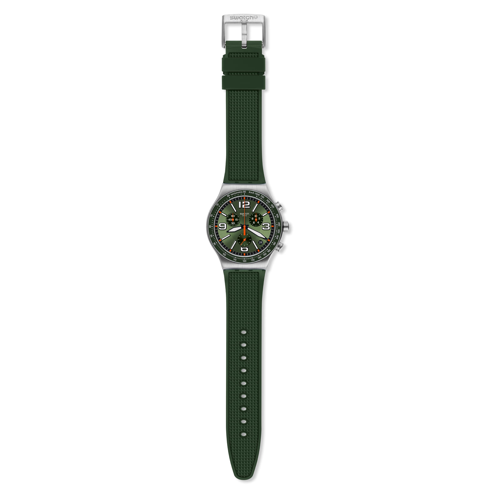 Reloj SWATCH FOREST GRID YVS462 Plateado