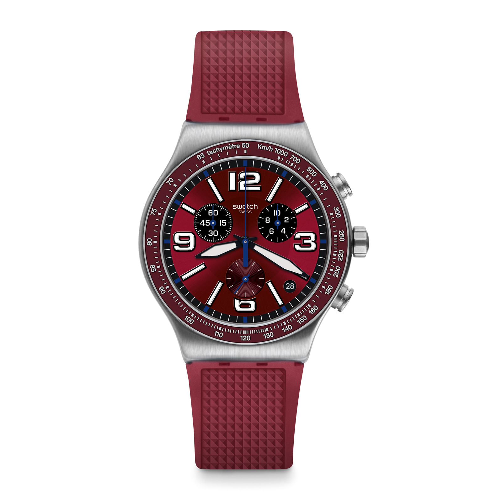 Reloj SWATCH WINE GRID YVS464 Plateado