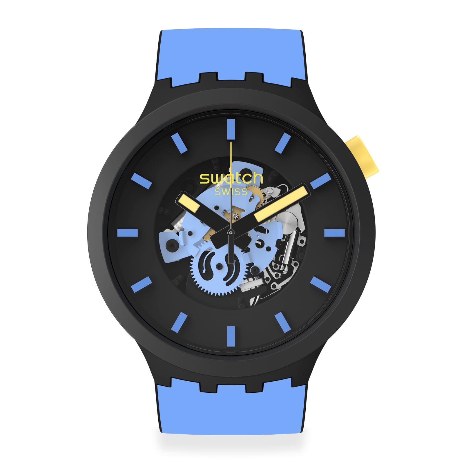 Reloj SWATCH TRAVEL BY DAY SB03B108 Negro - Btime