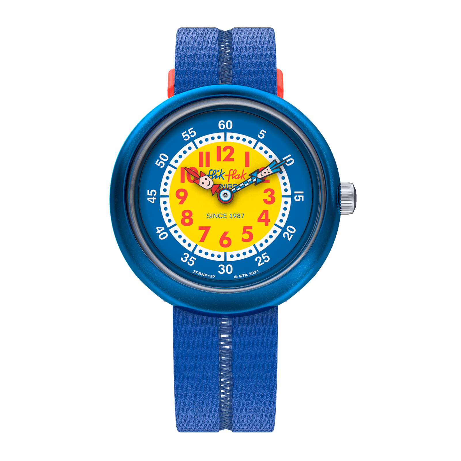Reloj FLIK FLAK RETRO BLUE ZFBNP187 Niños Azul