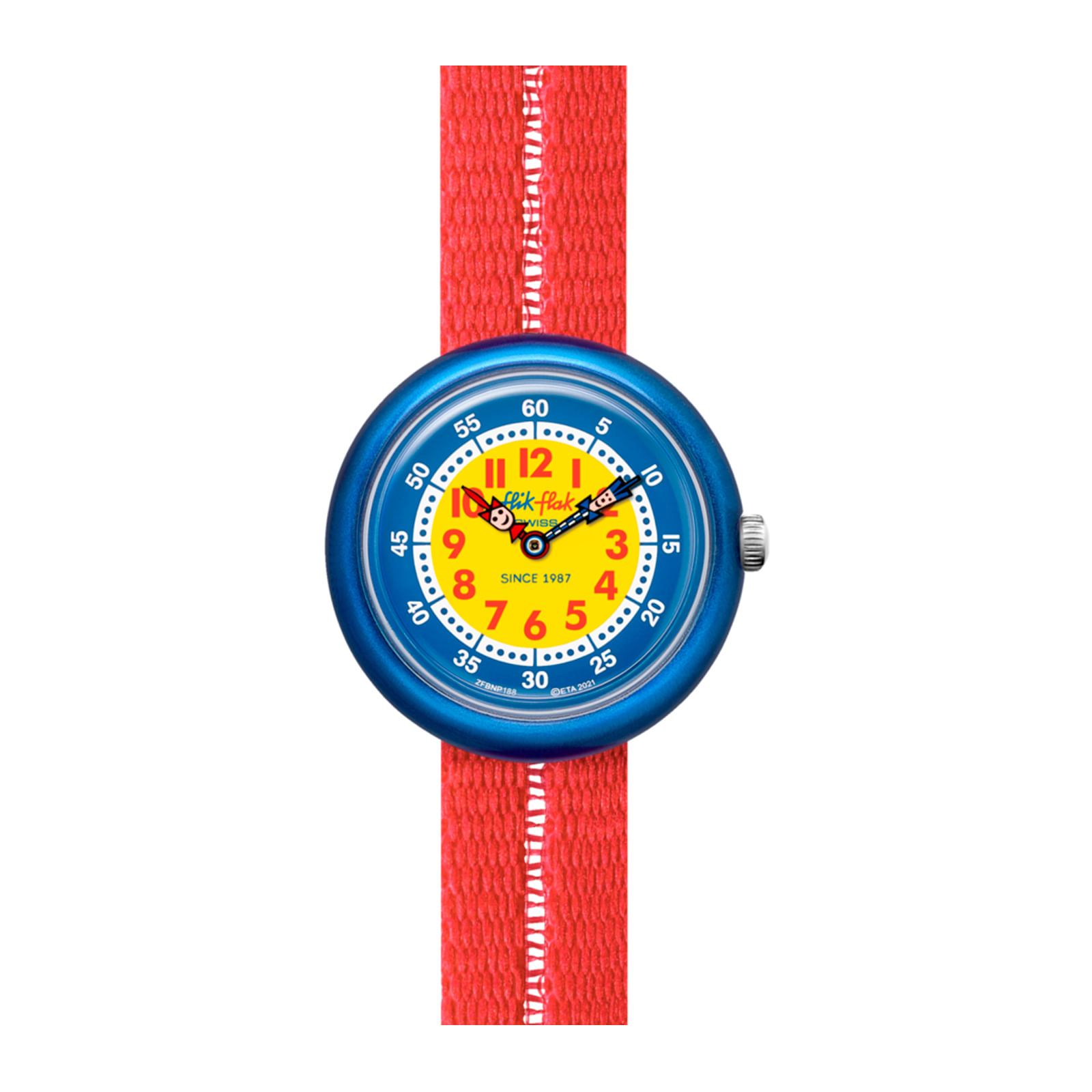 Reloj FLIK FLAK RETRO RED ZFBNP188 Niños Azul
