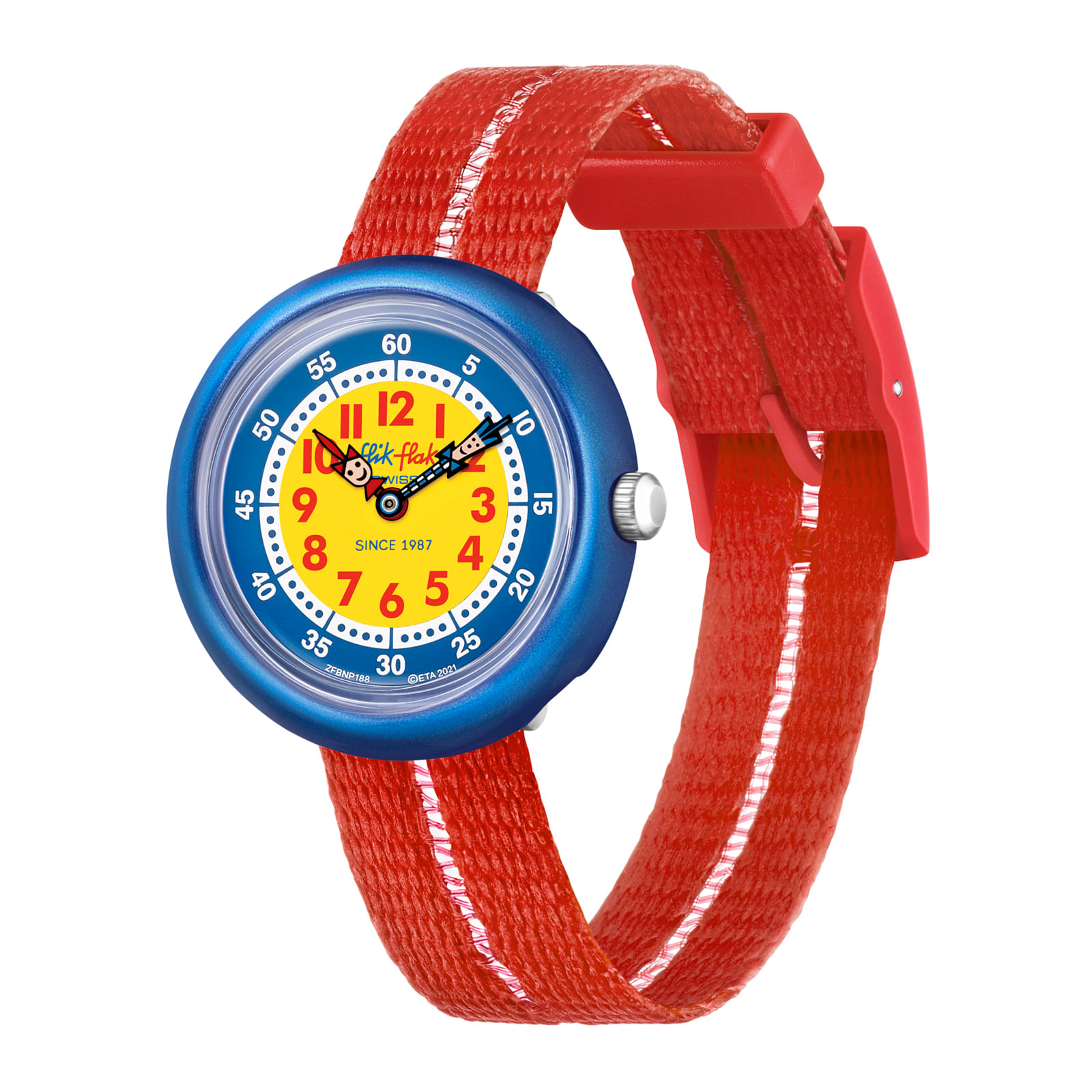 Reloj FLIK FLAK RETRO RED ZFBNP188 Niños Azul