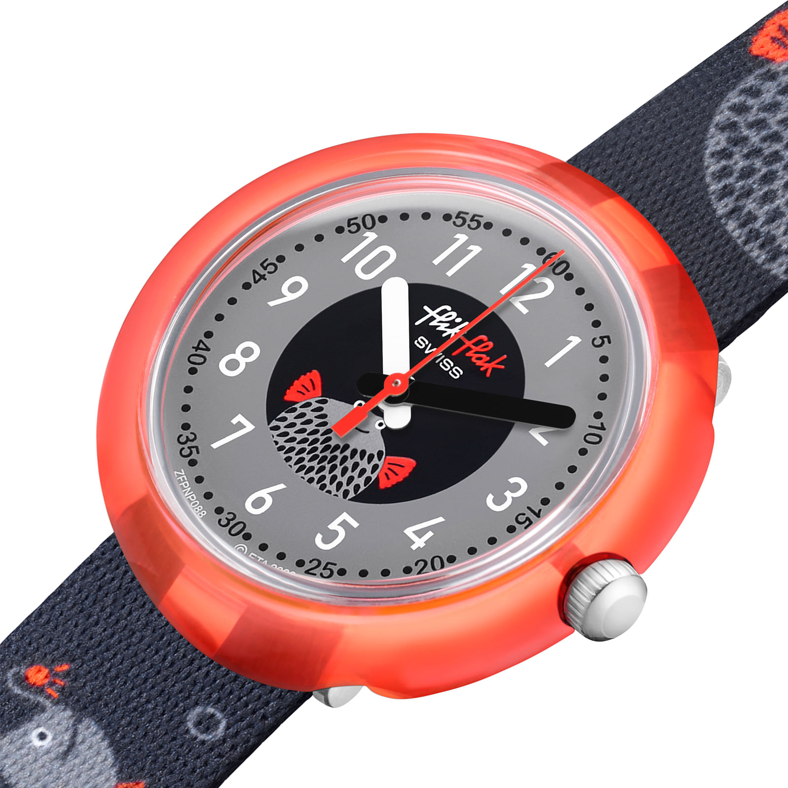 Reloj FLIK FLAK PUFFERFISH ZFPNP088 Niños Rojo