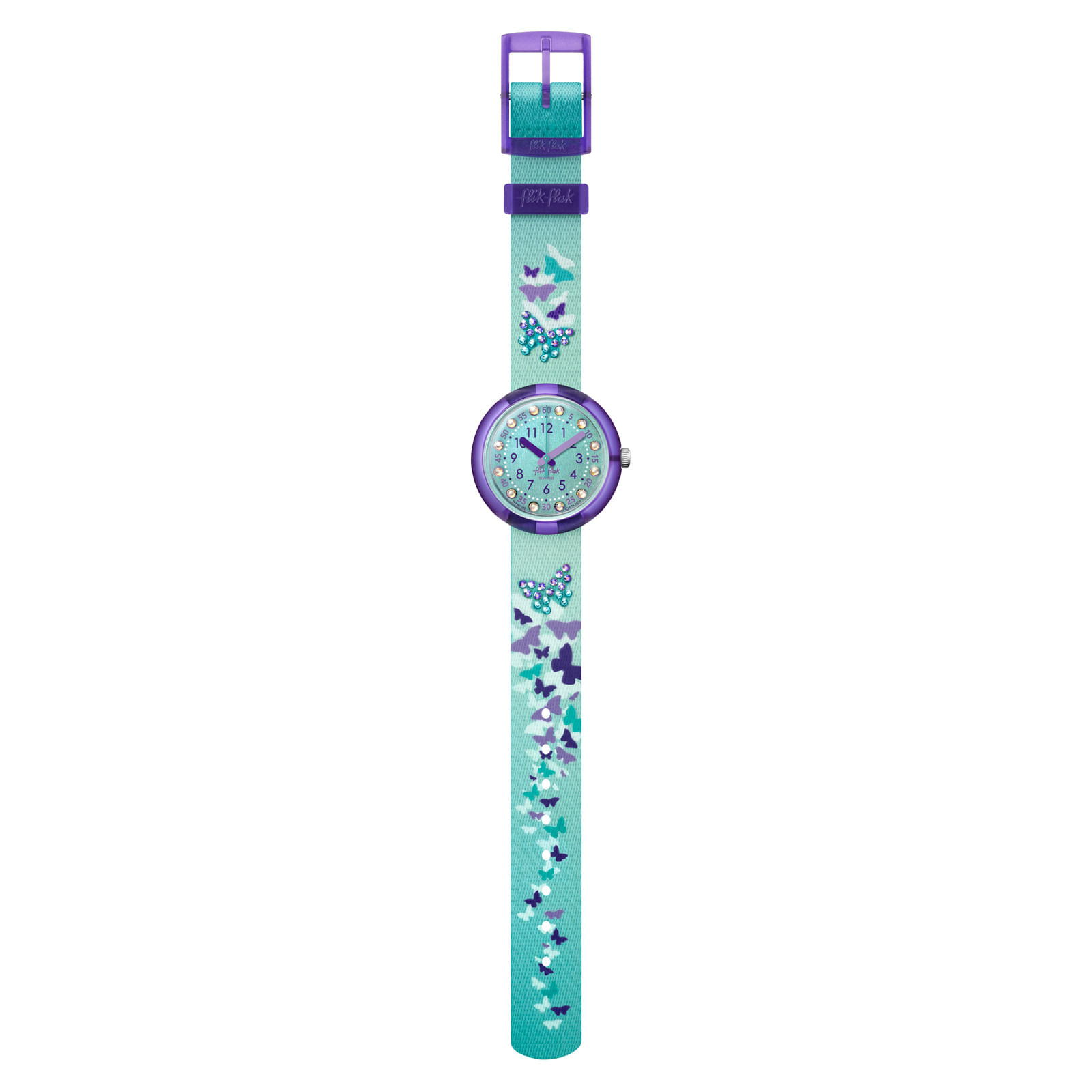 Reloj FLIK FLAK SPARKLING BUTTERFLY ZFPNP100 Niños Purpura