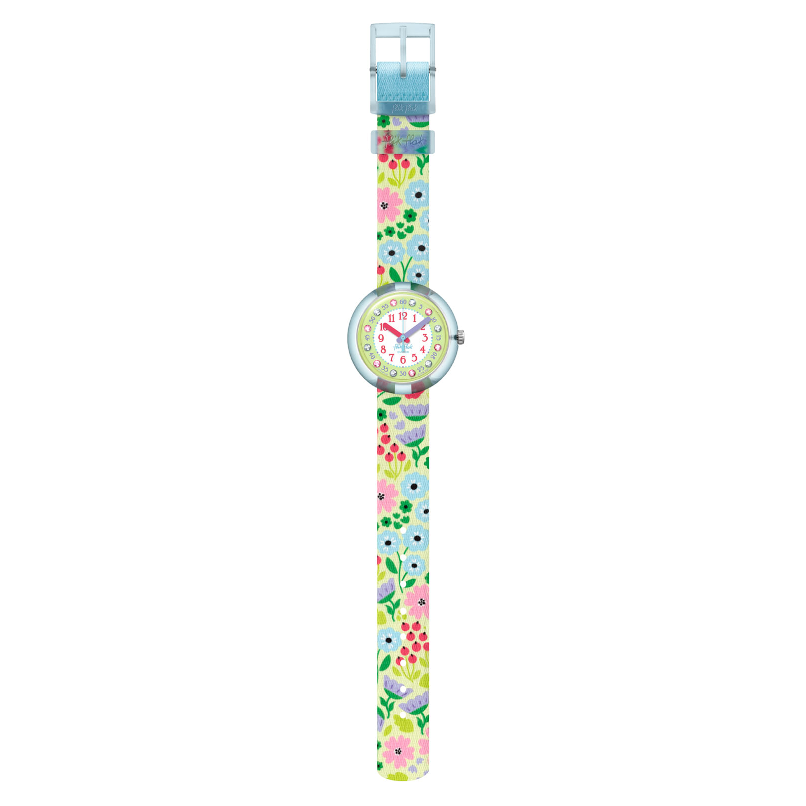 Reloj FLIK FLAK FLOWER POWER ZFPNP109 Niños Celeste