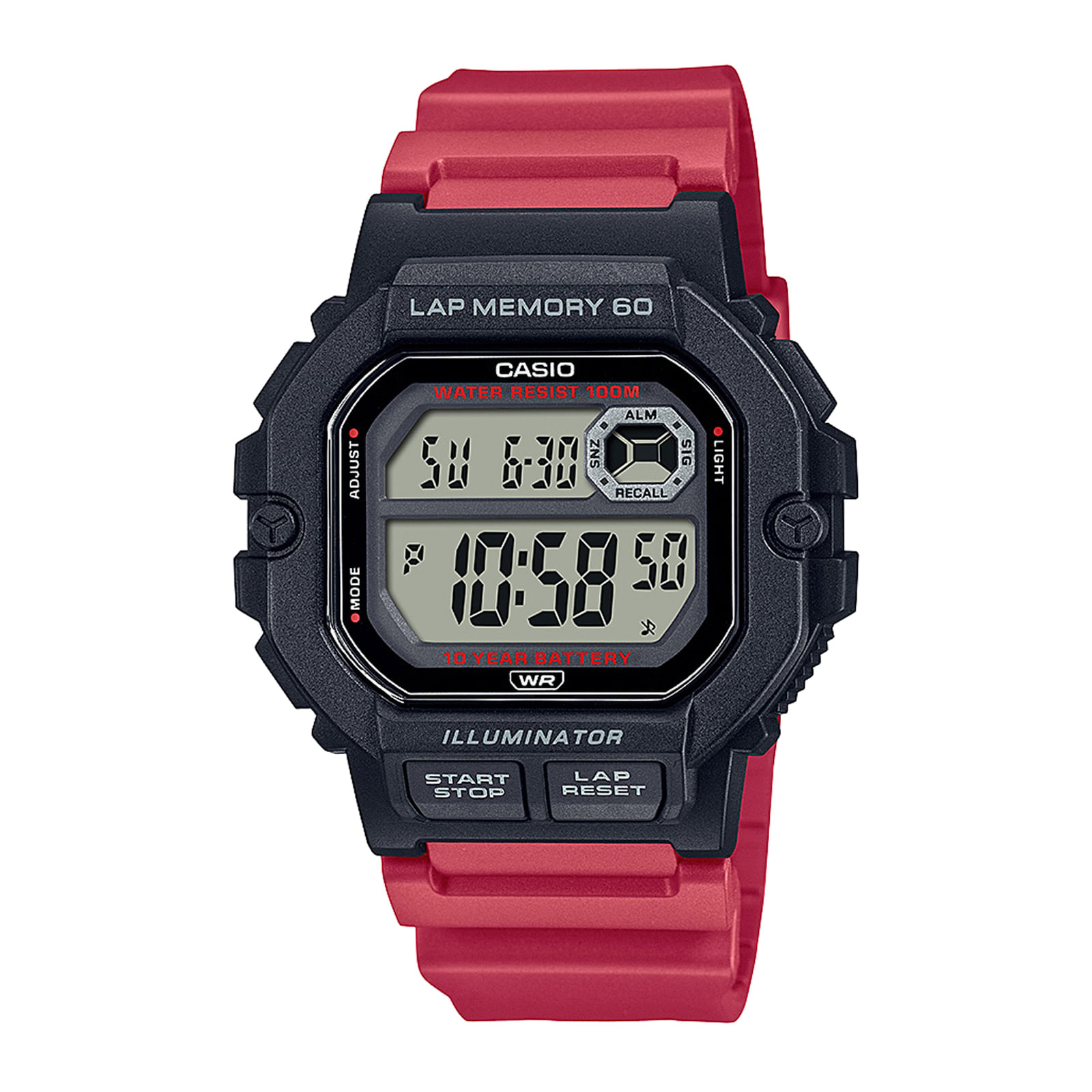 Reloj CASIO WS-1400H-4A Resina Hombre Negro