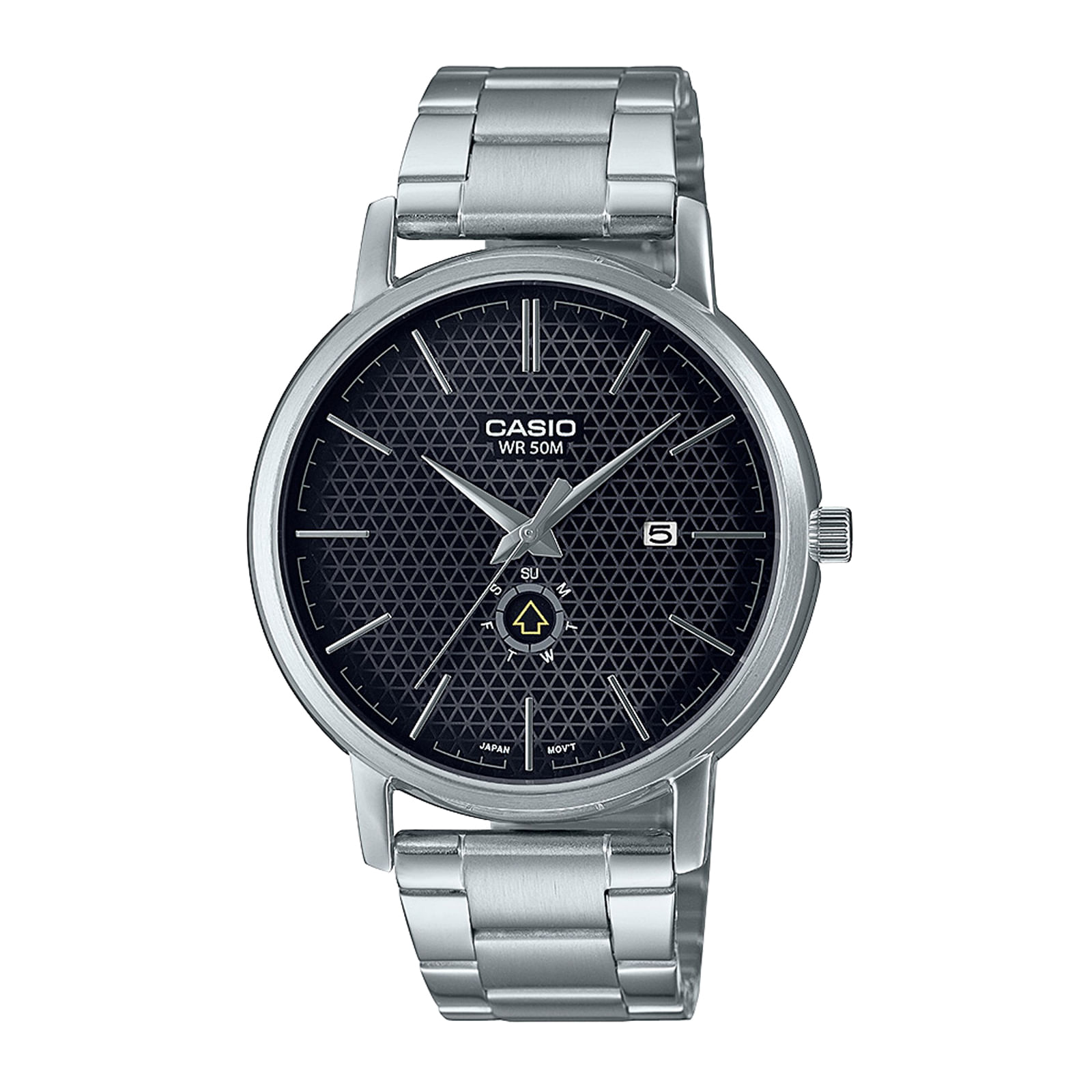 Reloj CASIO MTP-B125D-1A Acero Hombre Plateado
