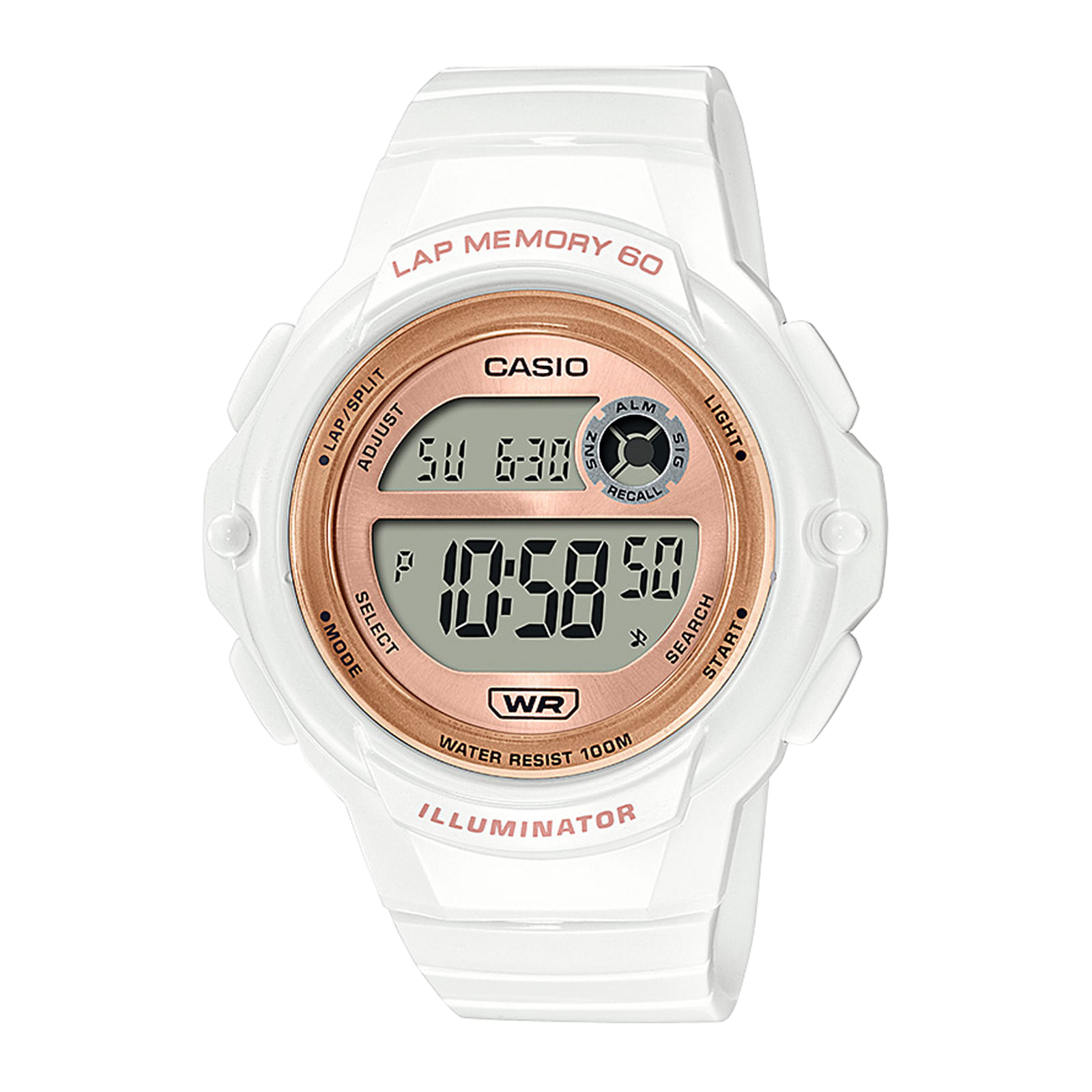 Reloj Casio Análogo Mujer Plateado LTP-V300D-7A2