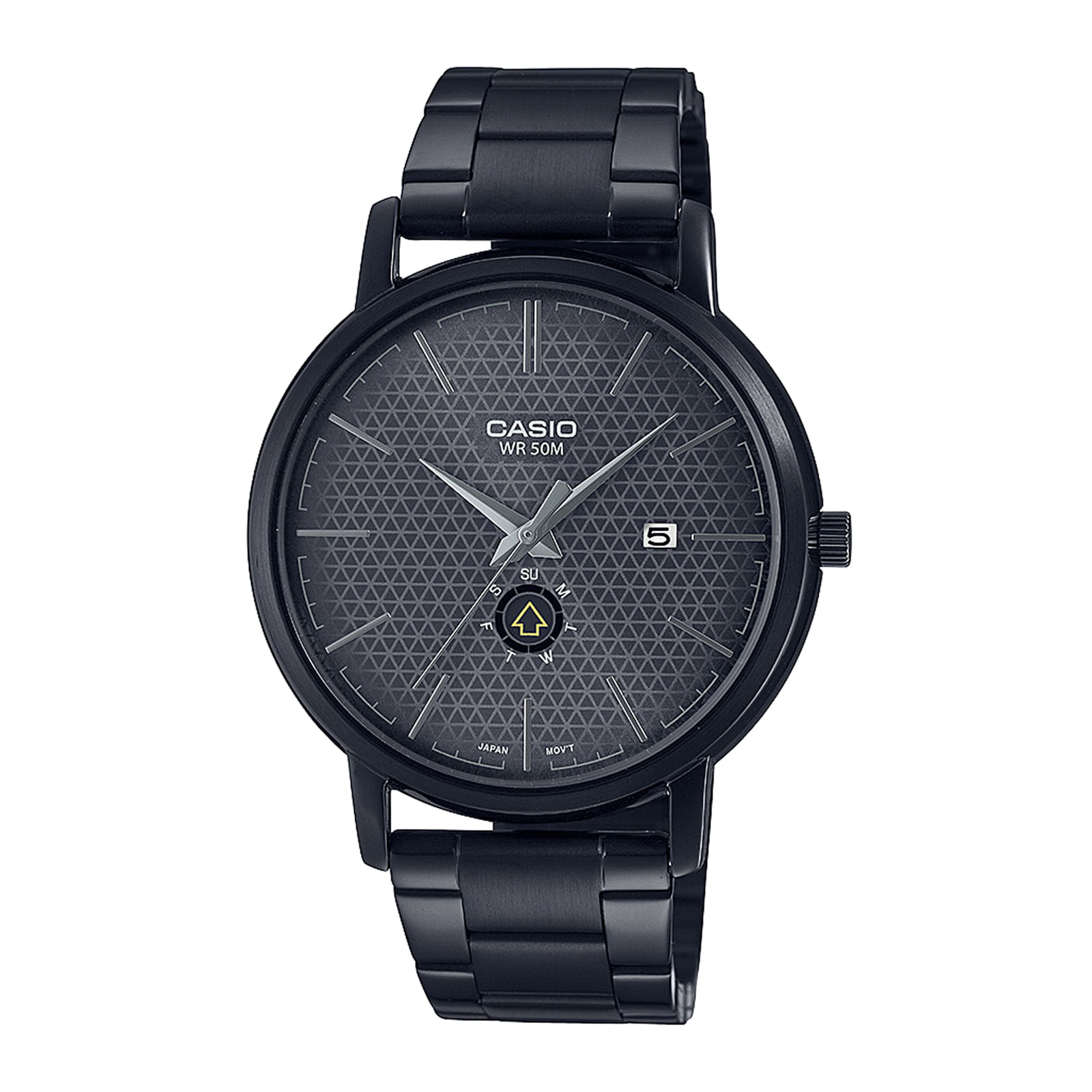 Reloj CASIO MTP-B125B-8A Acero Hombre Negro