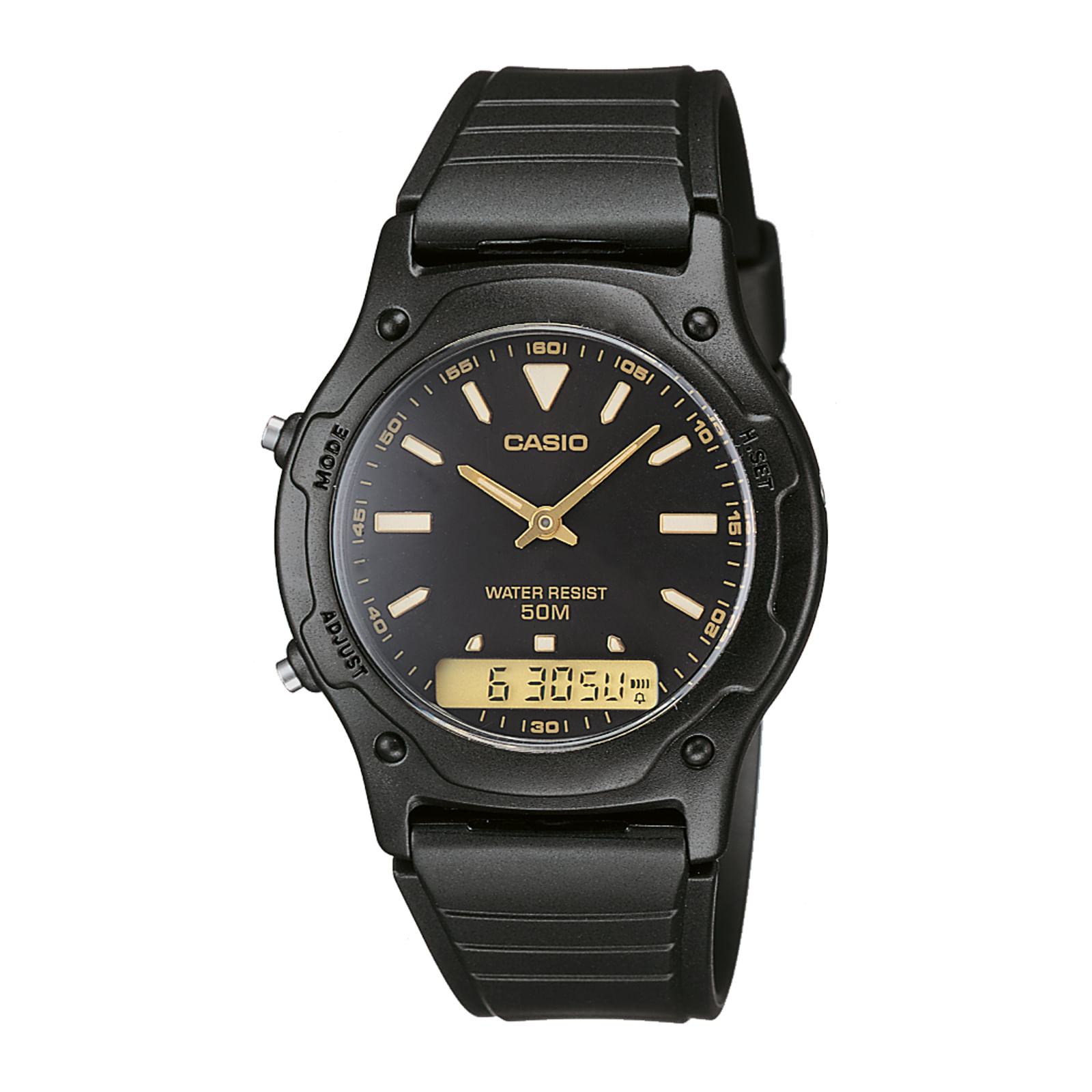 Reloj CASIO AW-49HE-1A Resina Hombre Negro