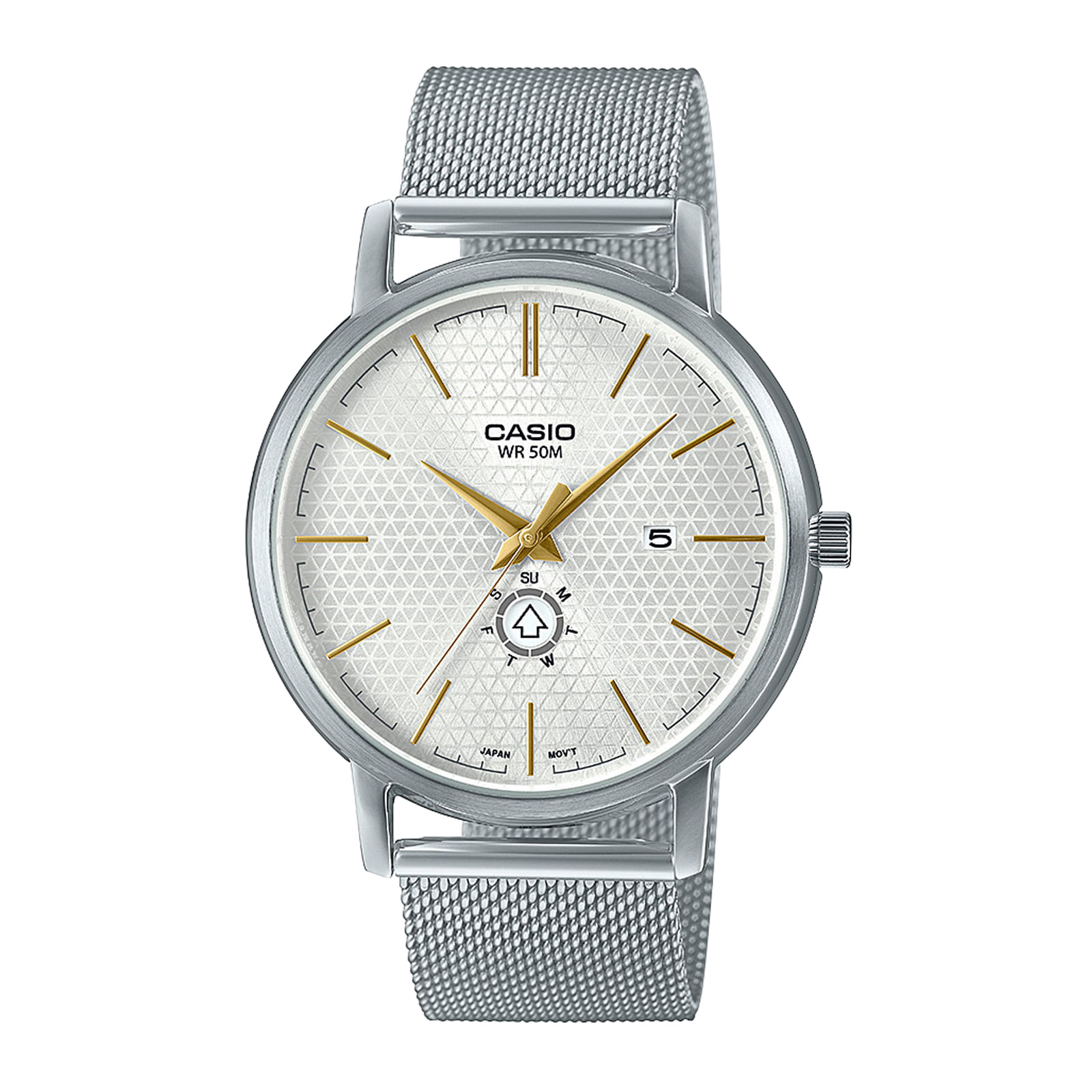 Reloj CASIO MTP-B125M-7A Acero Hombre Plateado