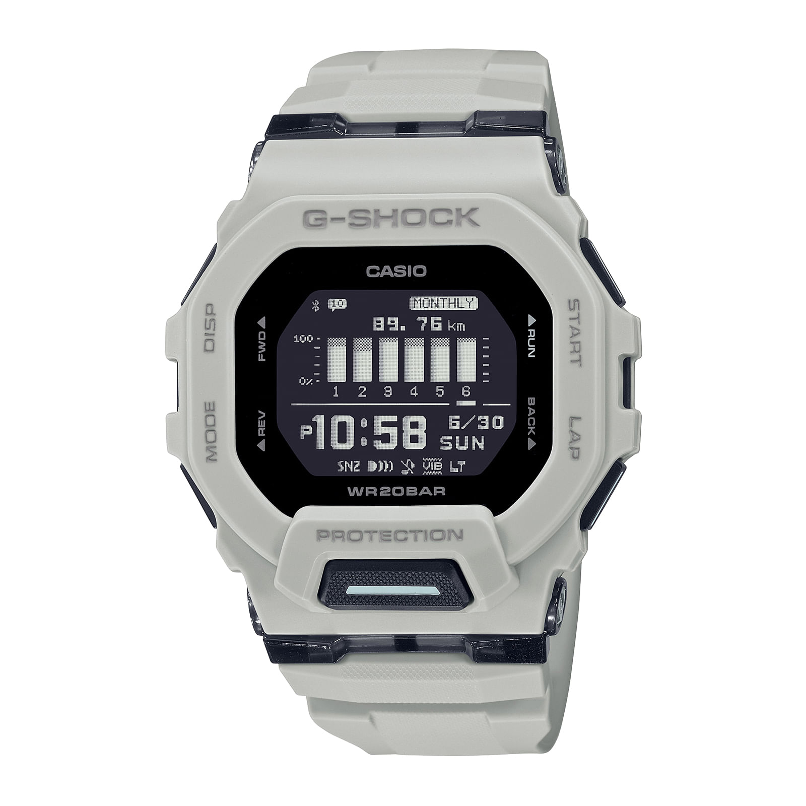 Reloj G-SHOCK GBD-200UU-9D Resina Hombre Blanco
