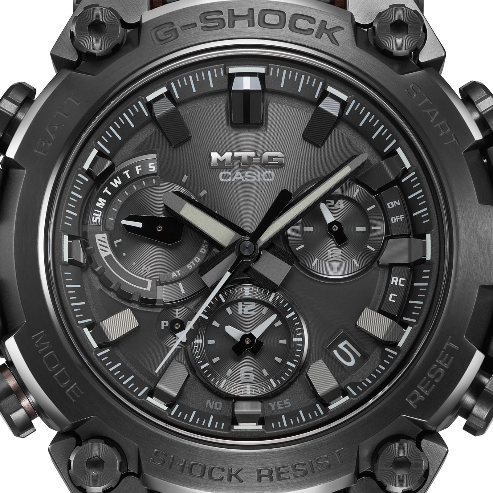 Reloj G-SHOCK MTG-B3000B-1A Resina/Acero Hombre Negro
