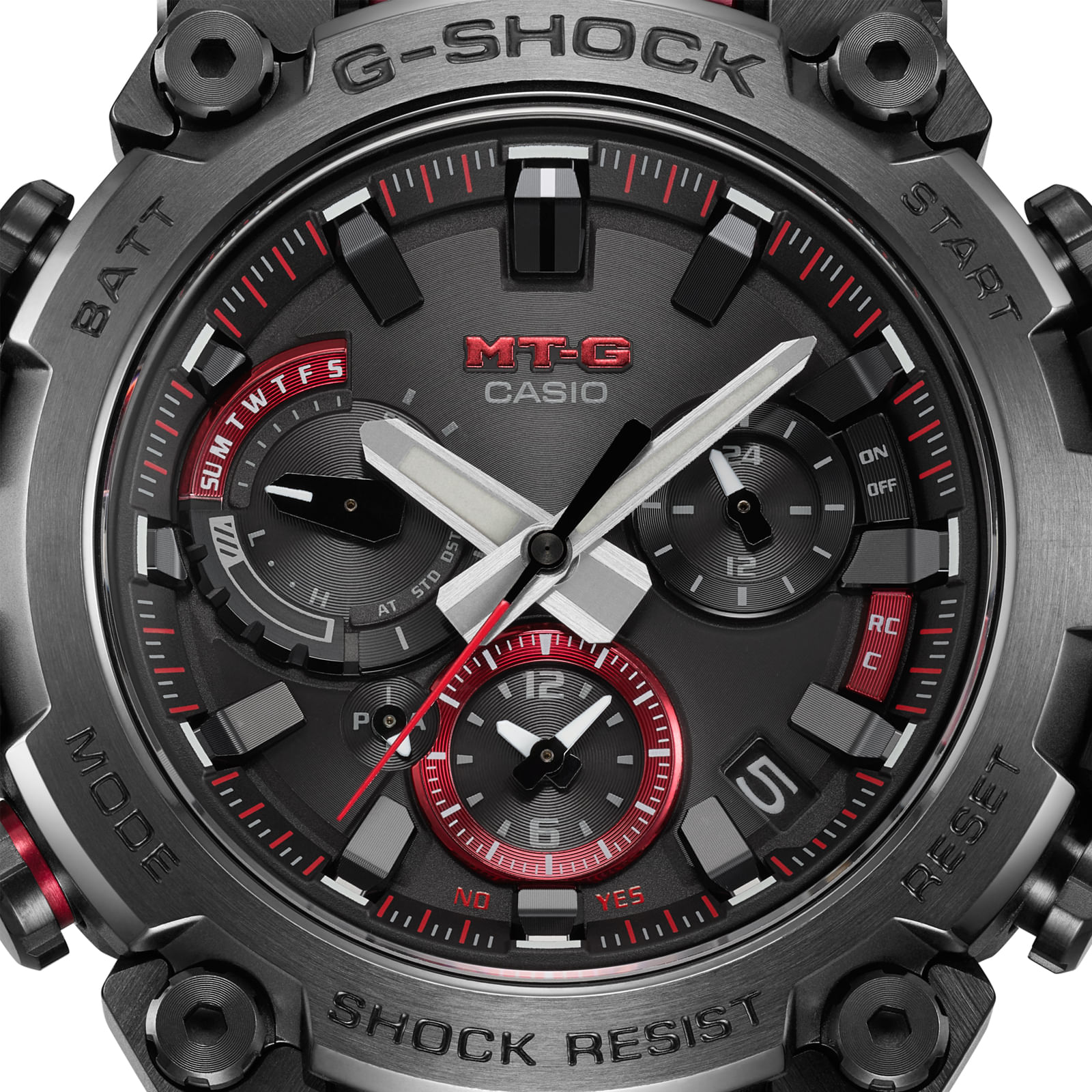 Reloj G-SHOCK MTG-B3000BD-1A Resina/Acero Hombre Negro