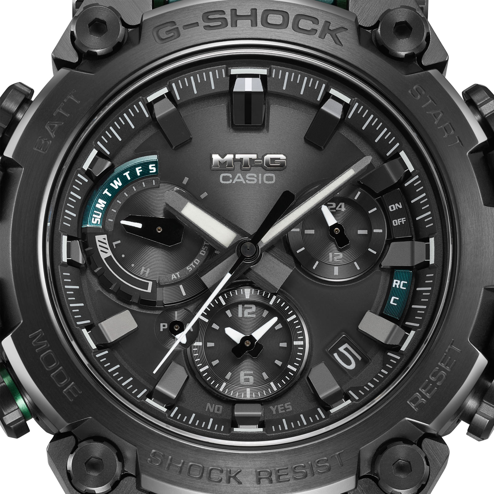 Reloj G-SHOCK MTG-B3000BD-1A2 Resina/Acero Hombre Negro