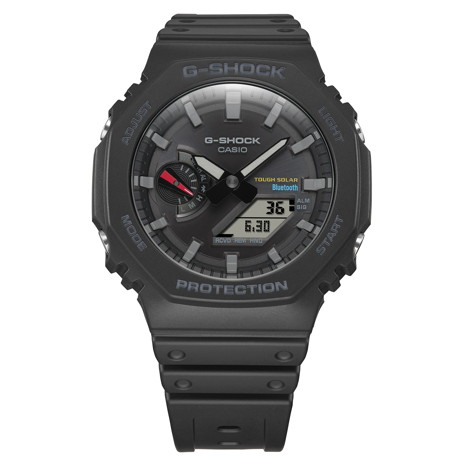 Reloj G-SHOCK GA-B2100-1A Carbono/Resina Hombre Negro