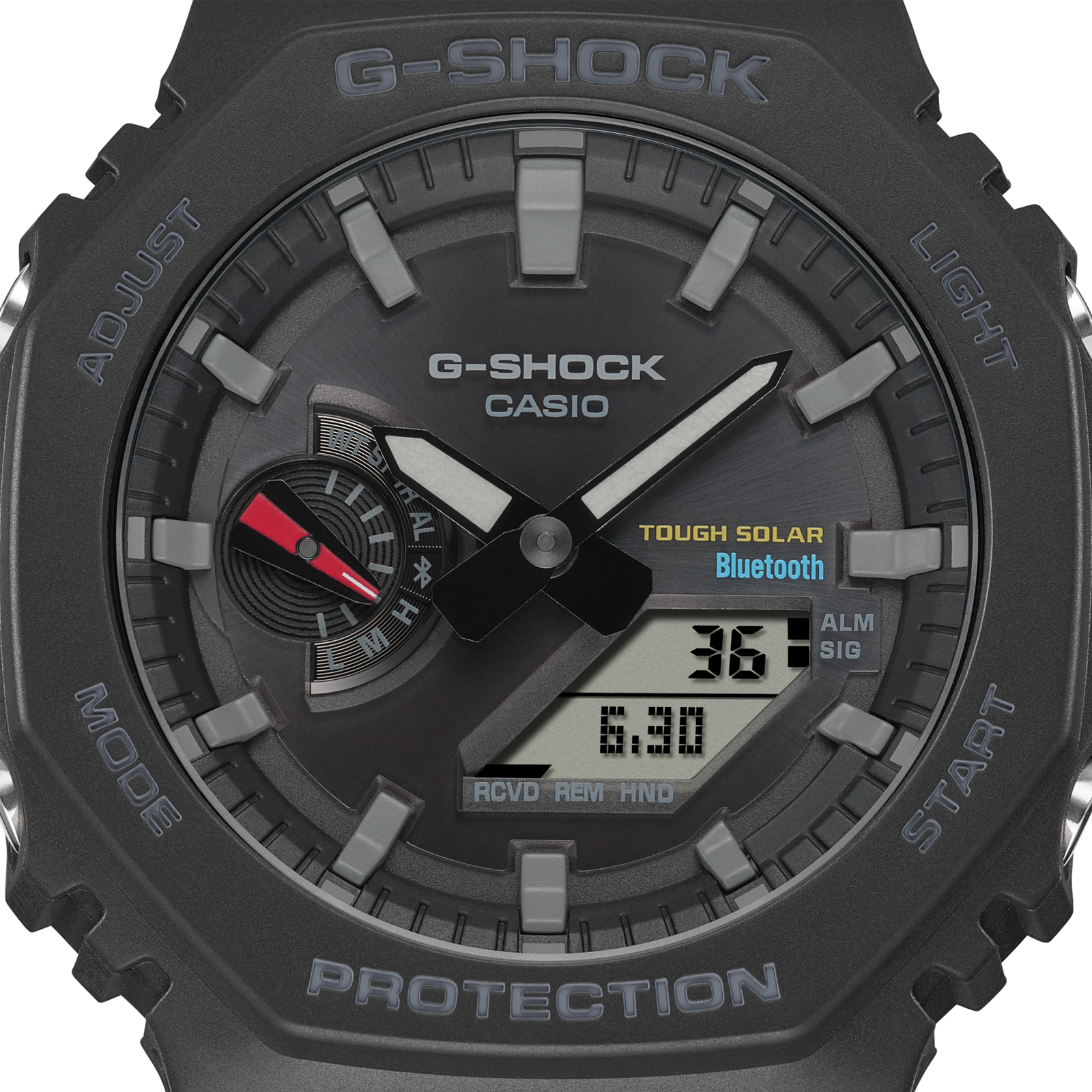 Reloj G-SHOCK GA-B2100-1A Carbono/Resina Hombre Negro